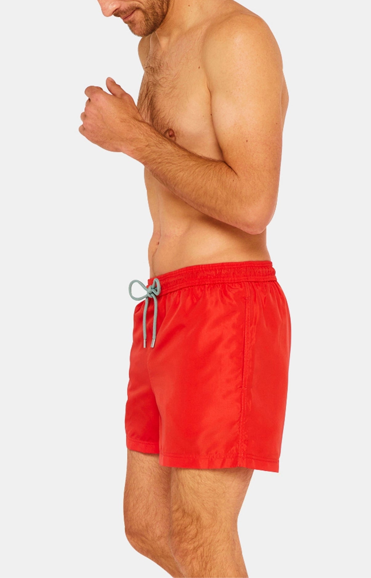 Short de bain - Polyester Recyclé Rouge