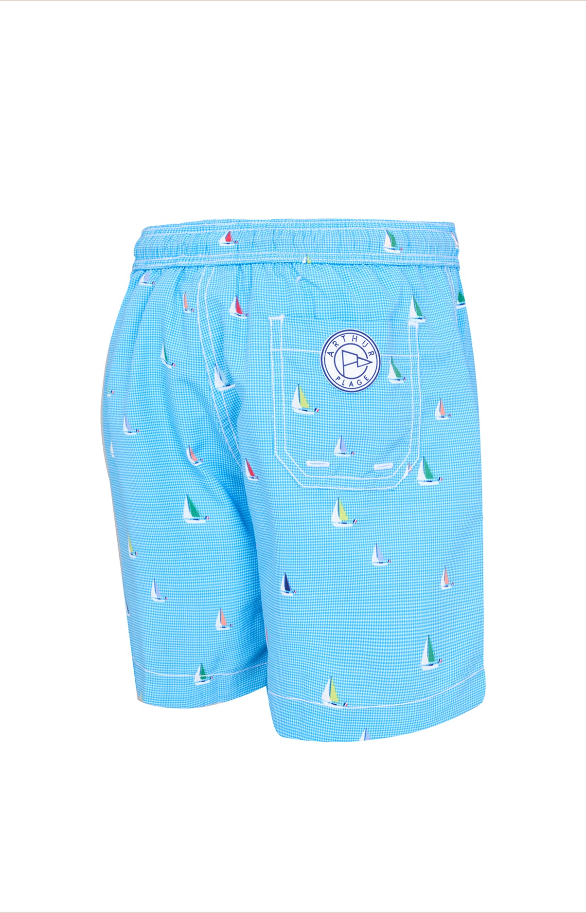 Short de bain Enfant Boat Bleu 8
