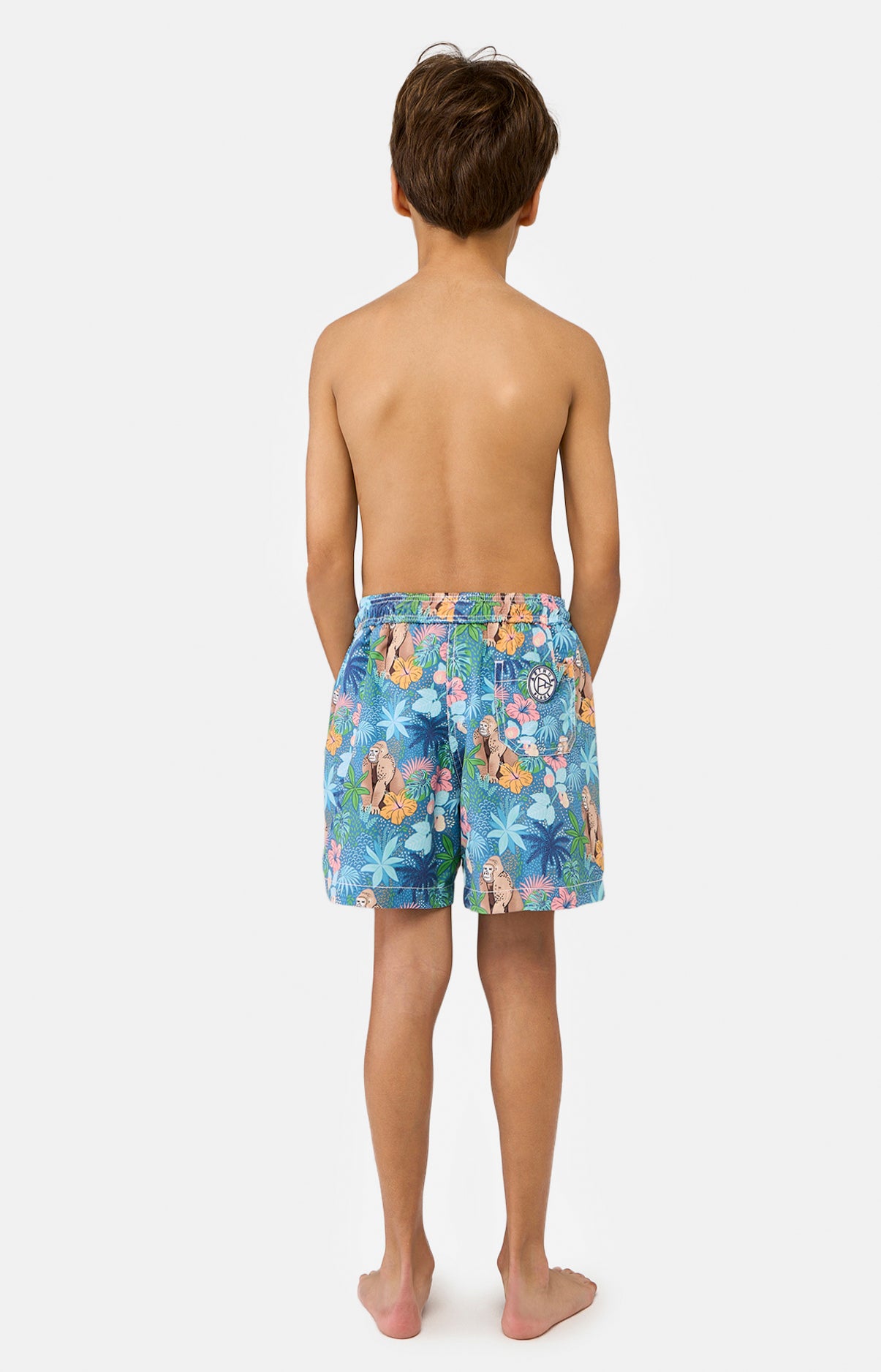 Short de bain Enfant Jungle Bleu 9