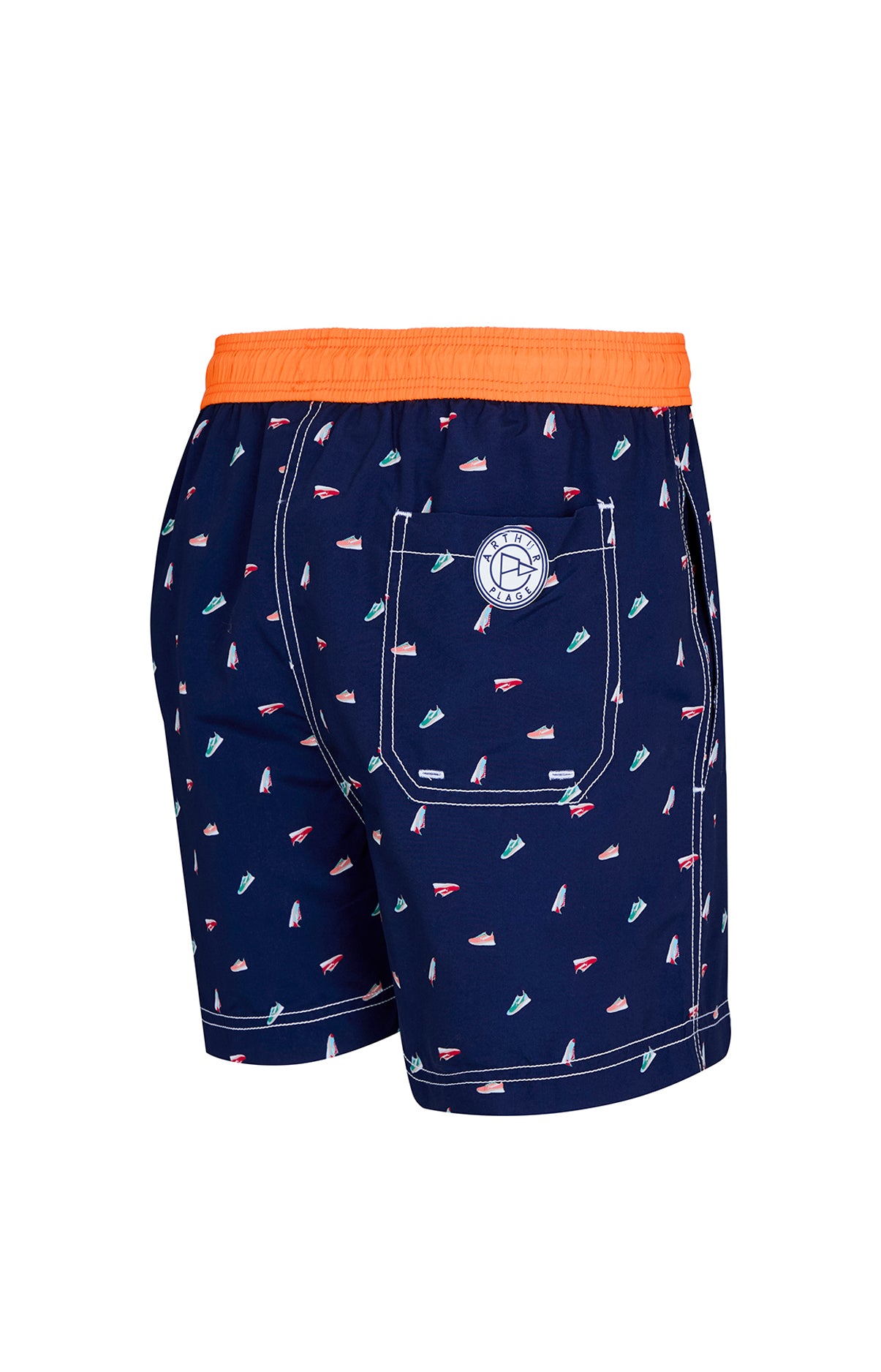 Short de bain Enfant Sneakers Marine 6
