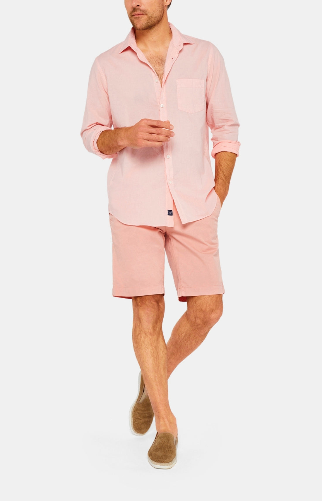 Bermuda Homme Rose 1