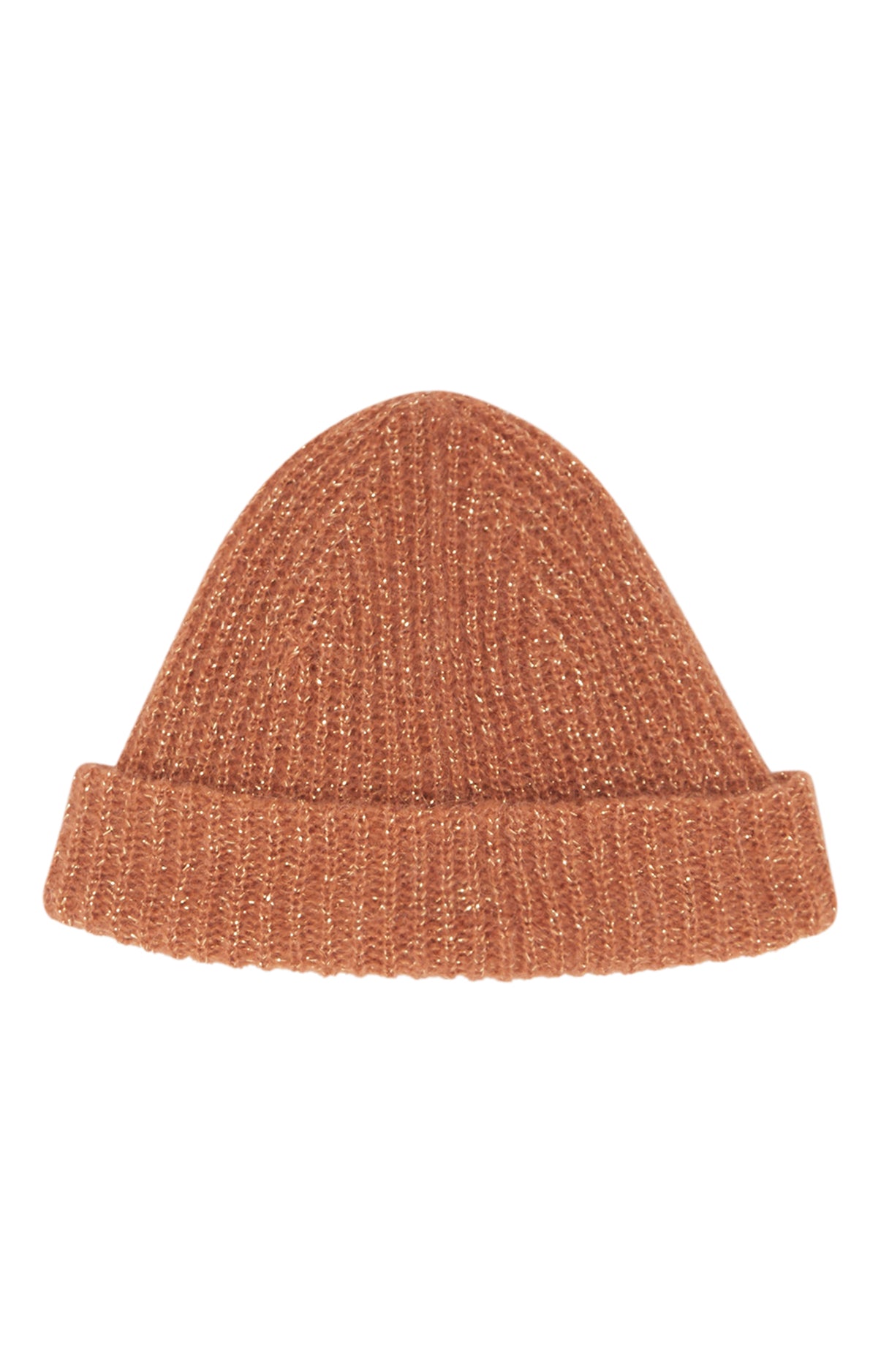 Bonnet Accessoire Alpaga paillette Homme Beige et Marron 3