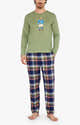Pyjama Homme Hiver 2 Pièces En Coton/Polyester - Manches Longues, Coupe Classique - Arjen Kroos - Confortable Et Chaud - 8