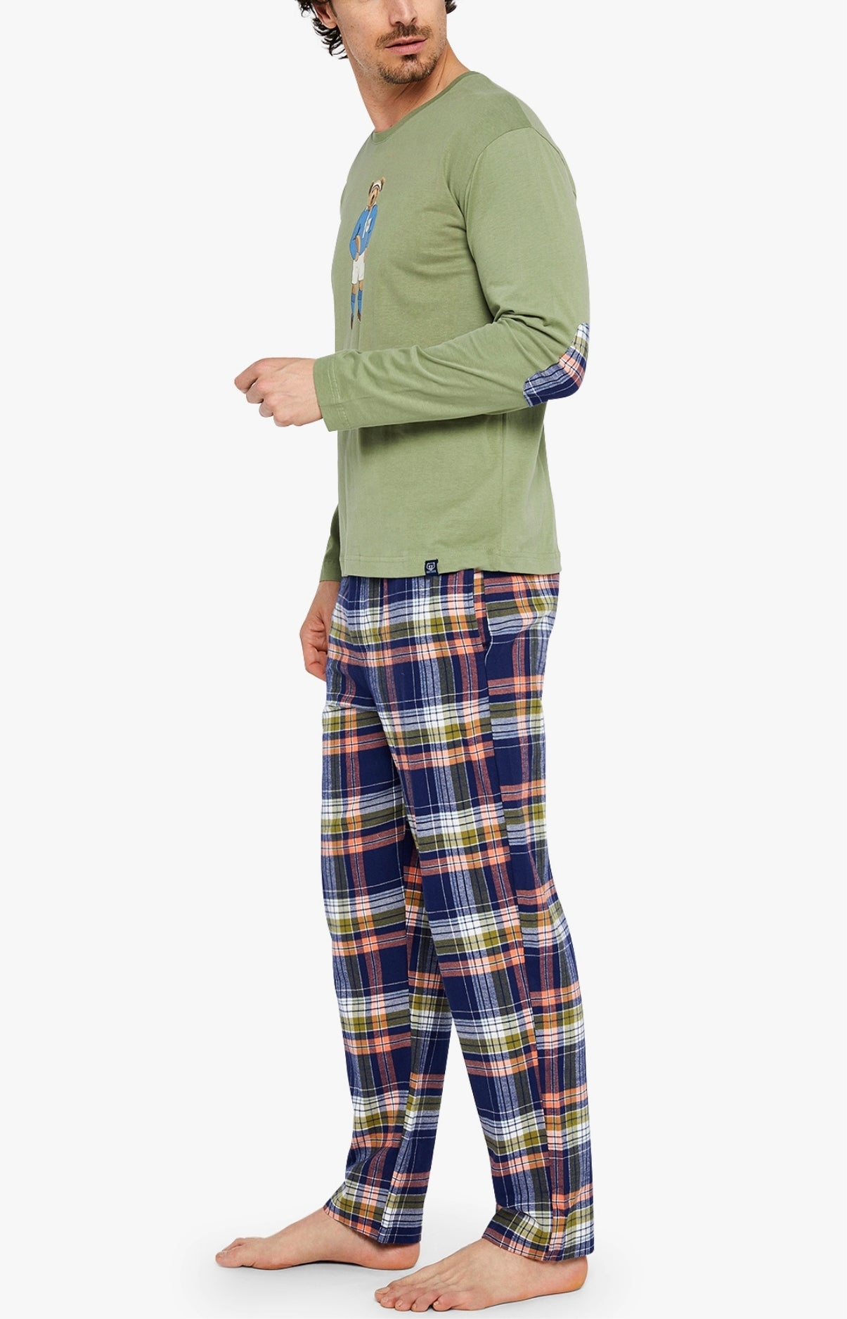 Pyjama long Homme Pilier de la Nuit Multicolore 4