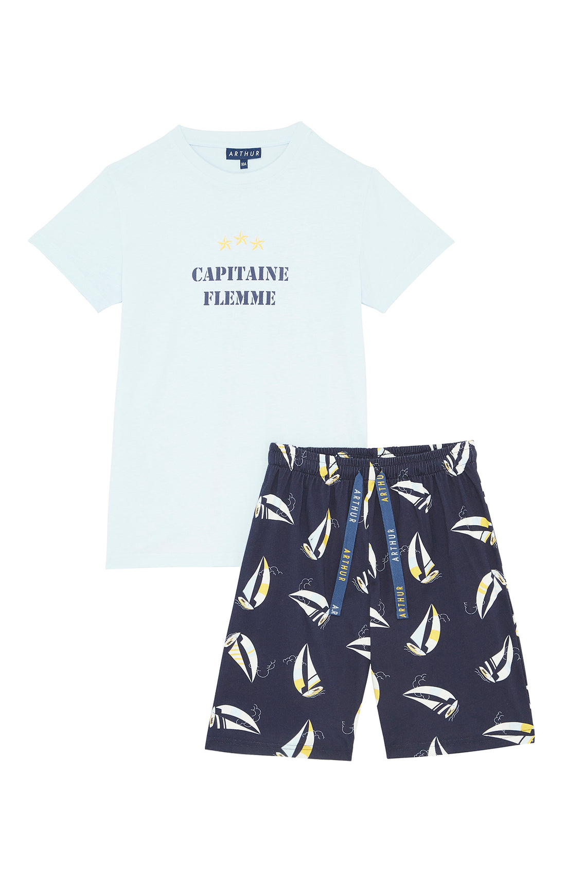 Pyjashort Capitaine Flemme 1
