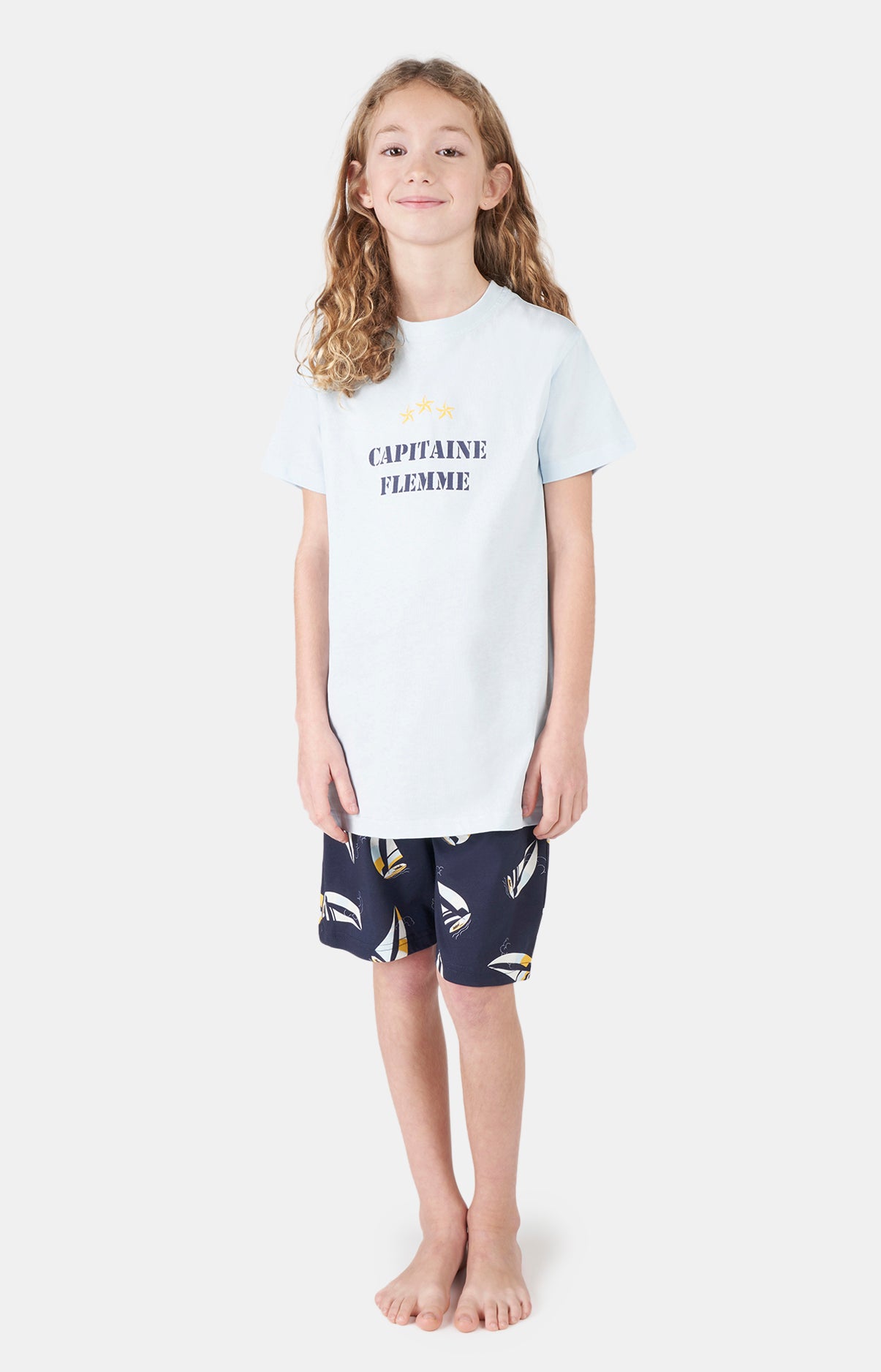 Pyjashort Capitaine Flemme 1