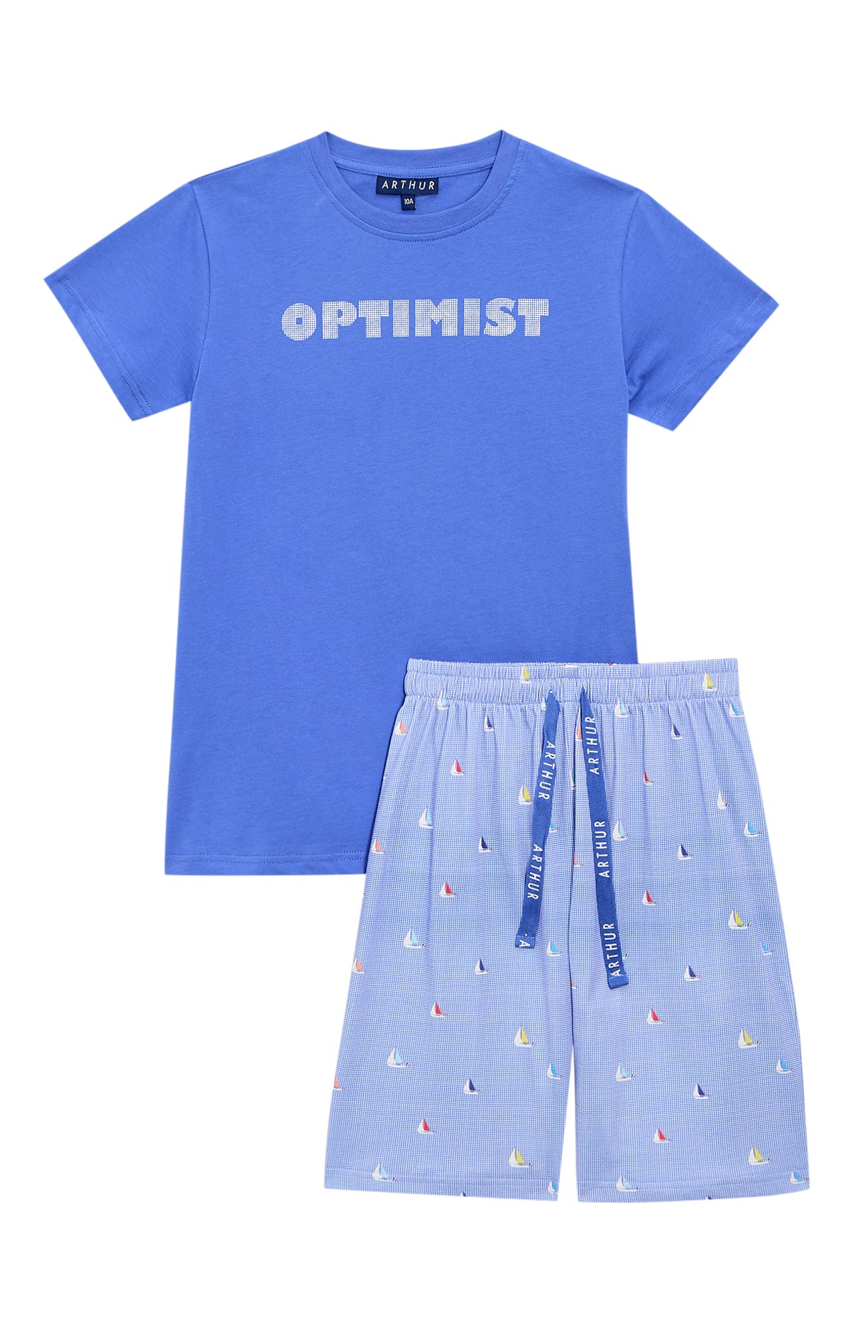 Pyjashort Enfant Boat Bleu 3