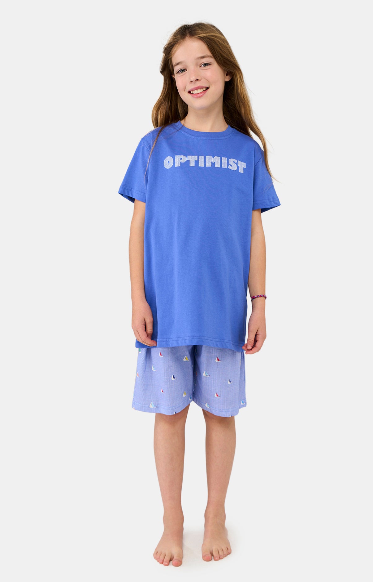 Pyjashort Enfant Boat Bleu 5