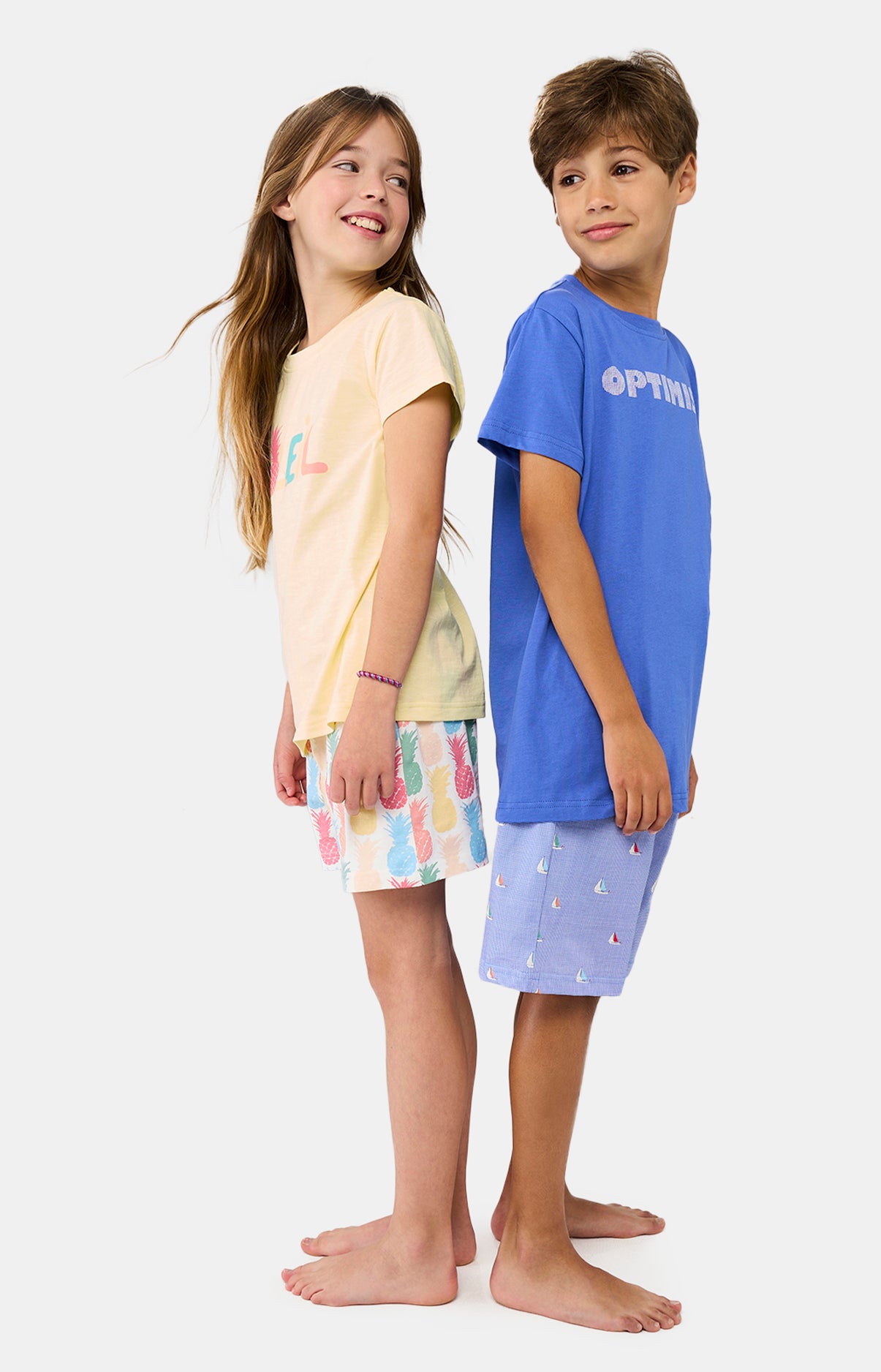 Pyjashort Enfant Boat Bleu 8