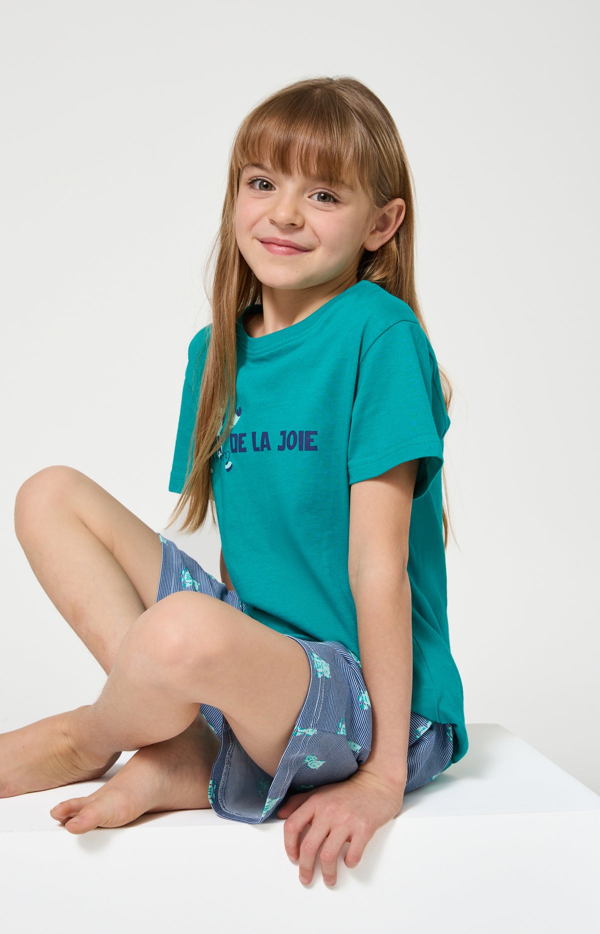 Pyjama Enfant IA de la joie Manches courtes Imprimé robots 5