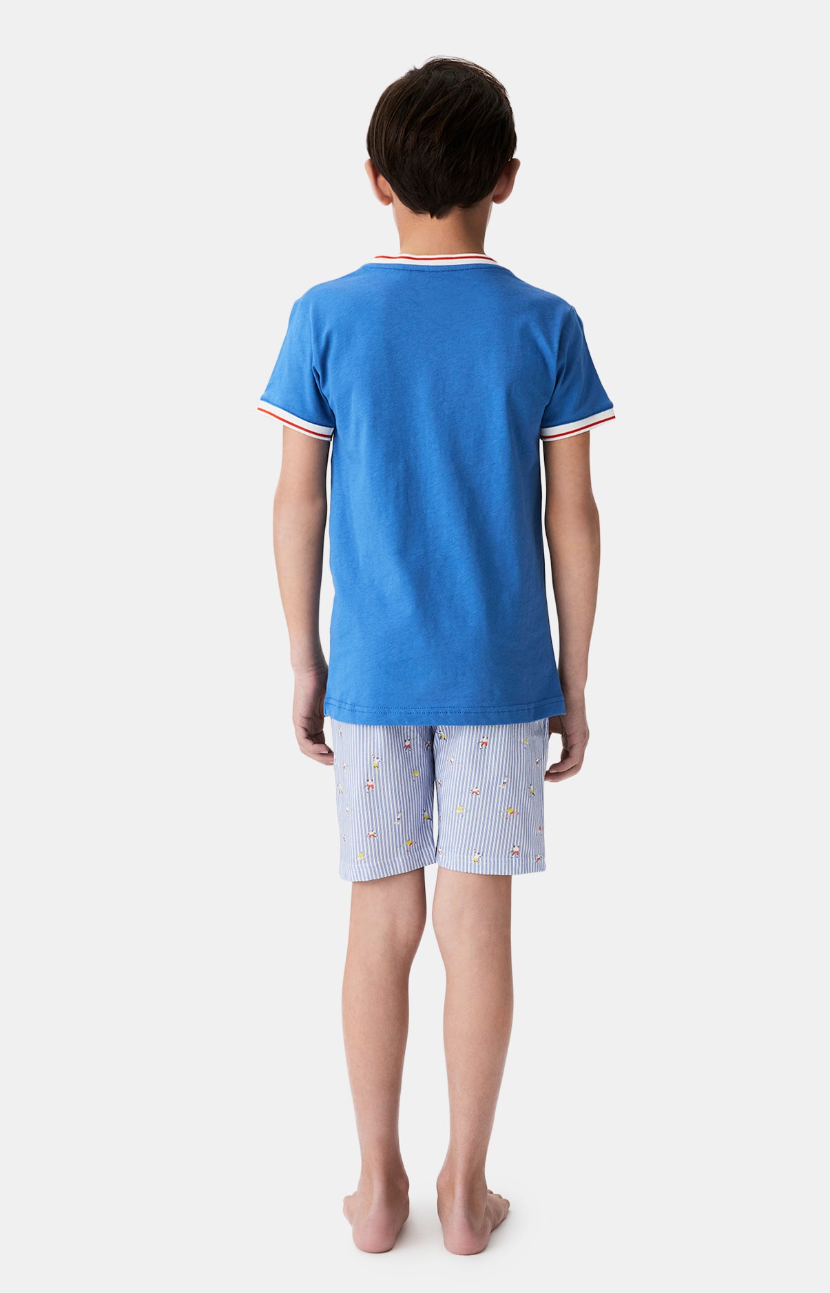 Pyjashort enfant Roland Garros tennis bleu 7