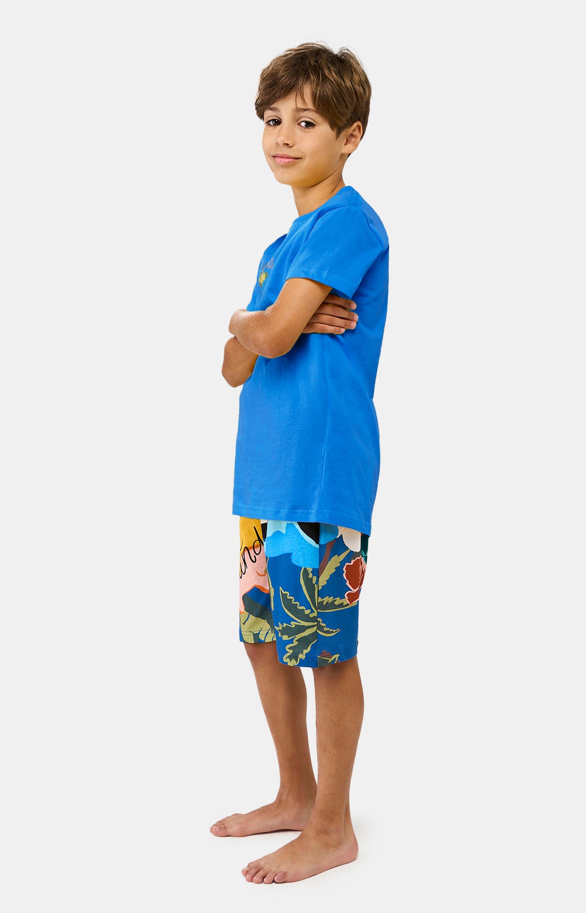 Pyjashort Enfant Arthur Island Bleu et Multicolore 6