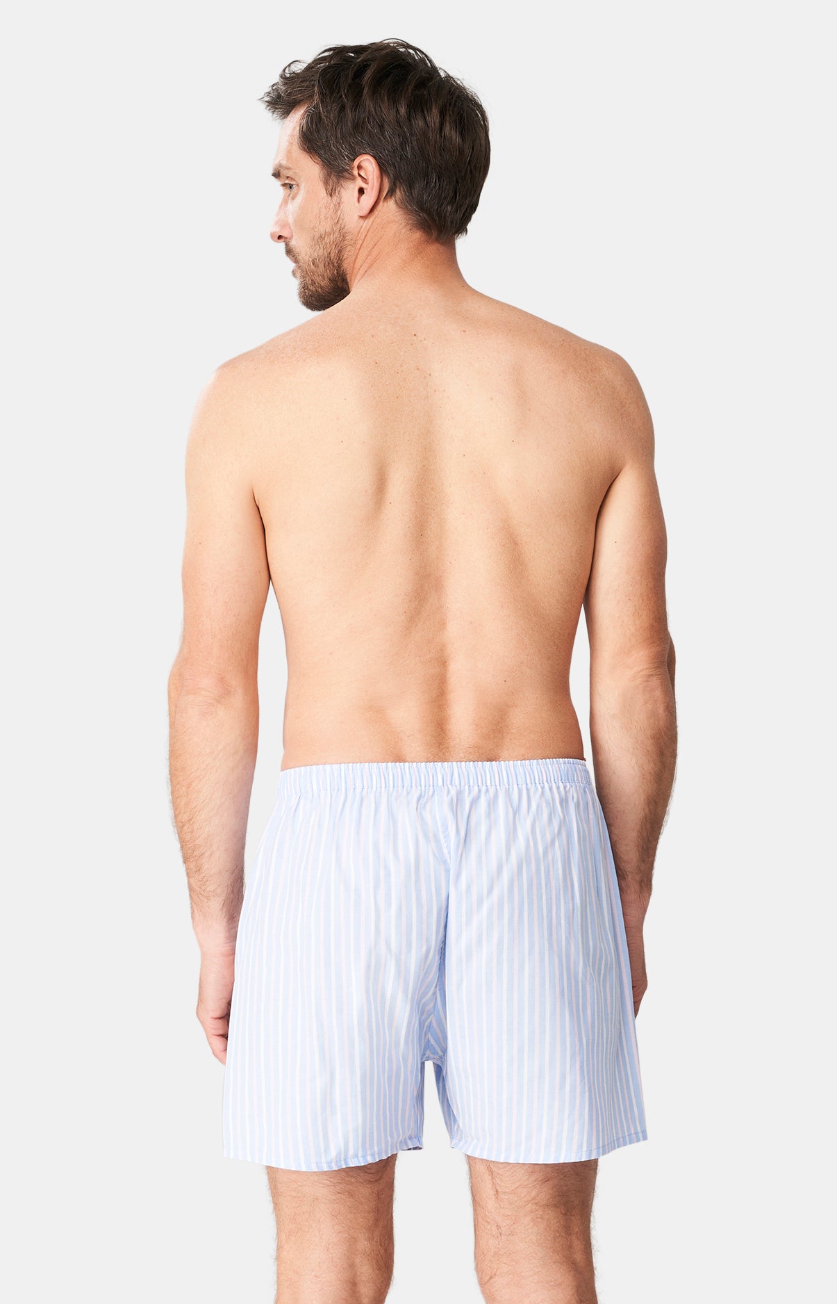 Caleçon classique Homme Douces Rayures Bleu 5