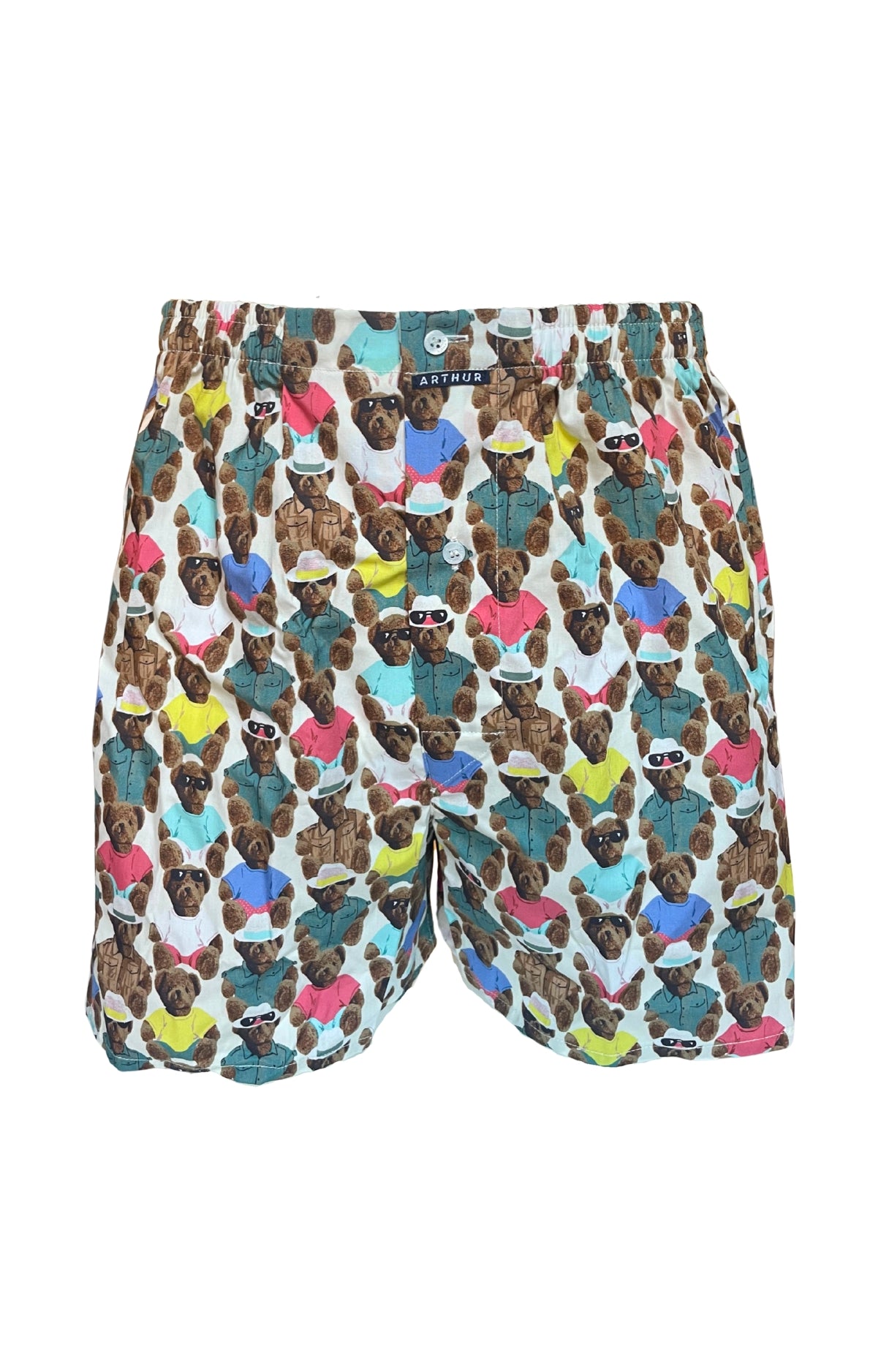 Caleçon Ourson Teddy Vacances Multicolore Homme 3