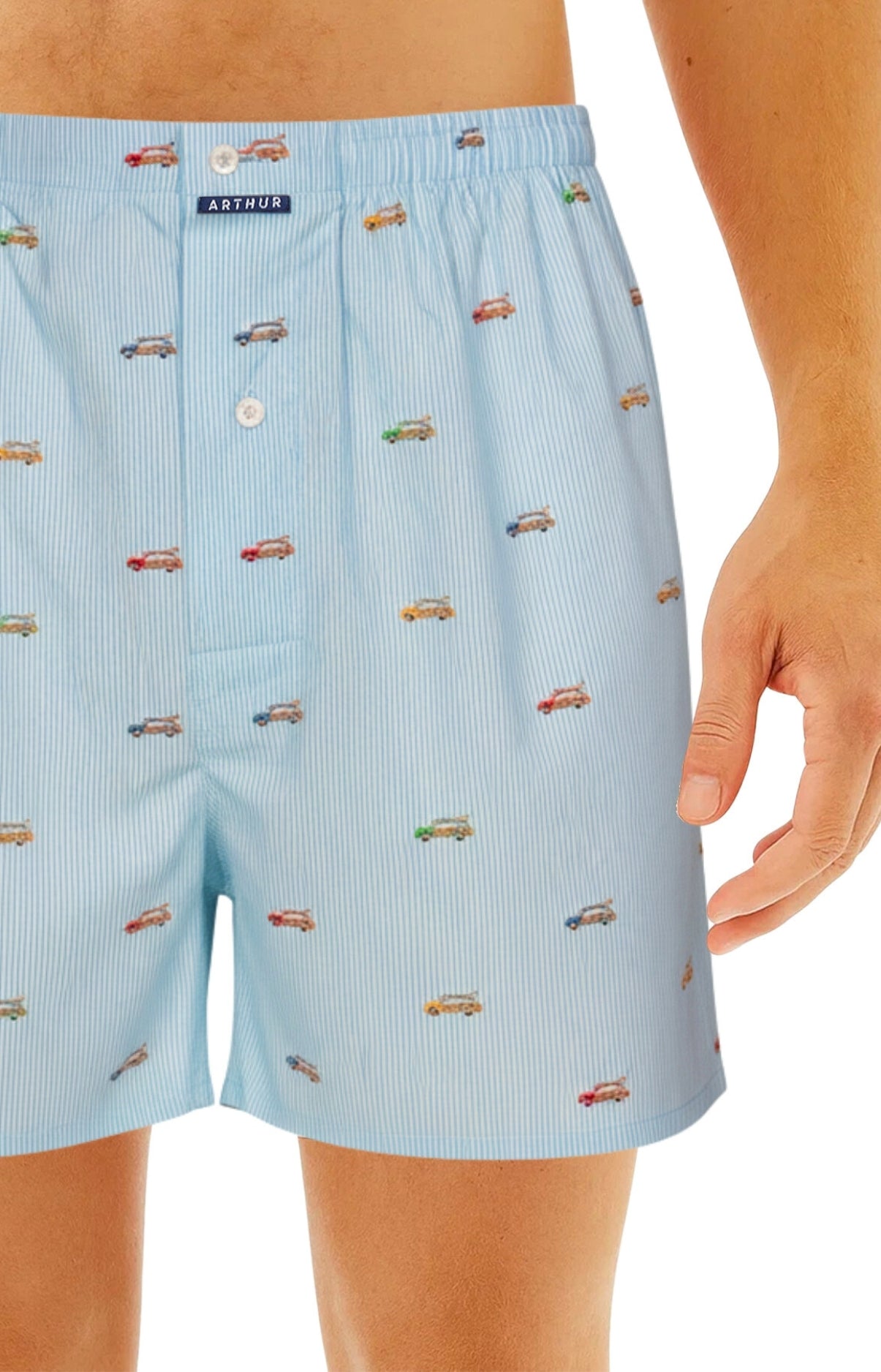 Caleçon classique Homme Van Rayures bleu 1