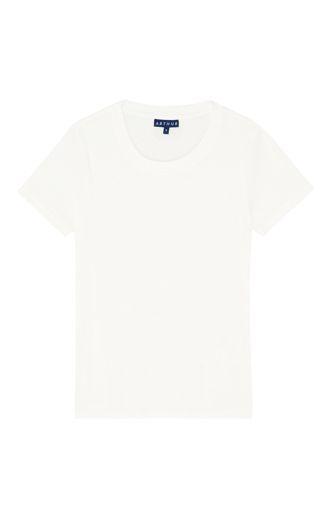 Tee-shirt Femme manches courtes Blanc et Ivoire 3