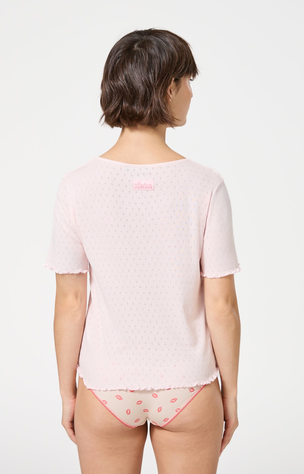 Haut Femme Kiss Manches courtes Couleur NUDE 5