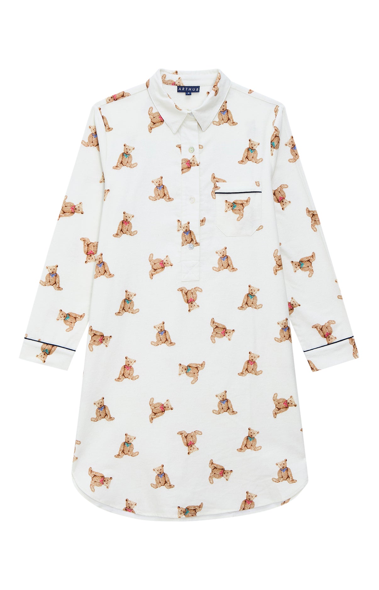 Chemises de nuit Femme Père Old Teddy IVOIRE 3