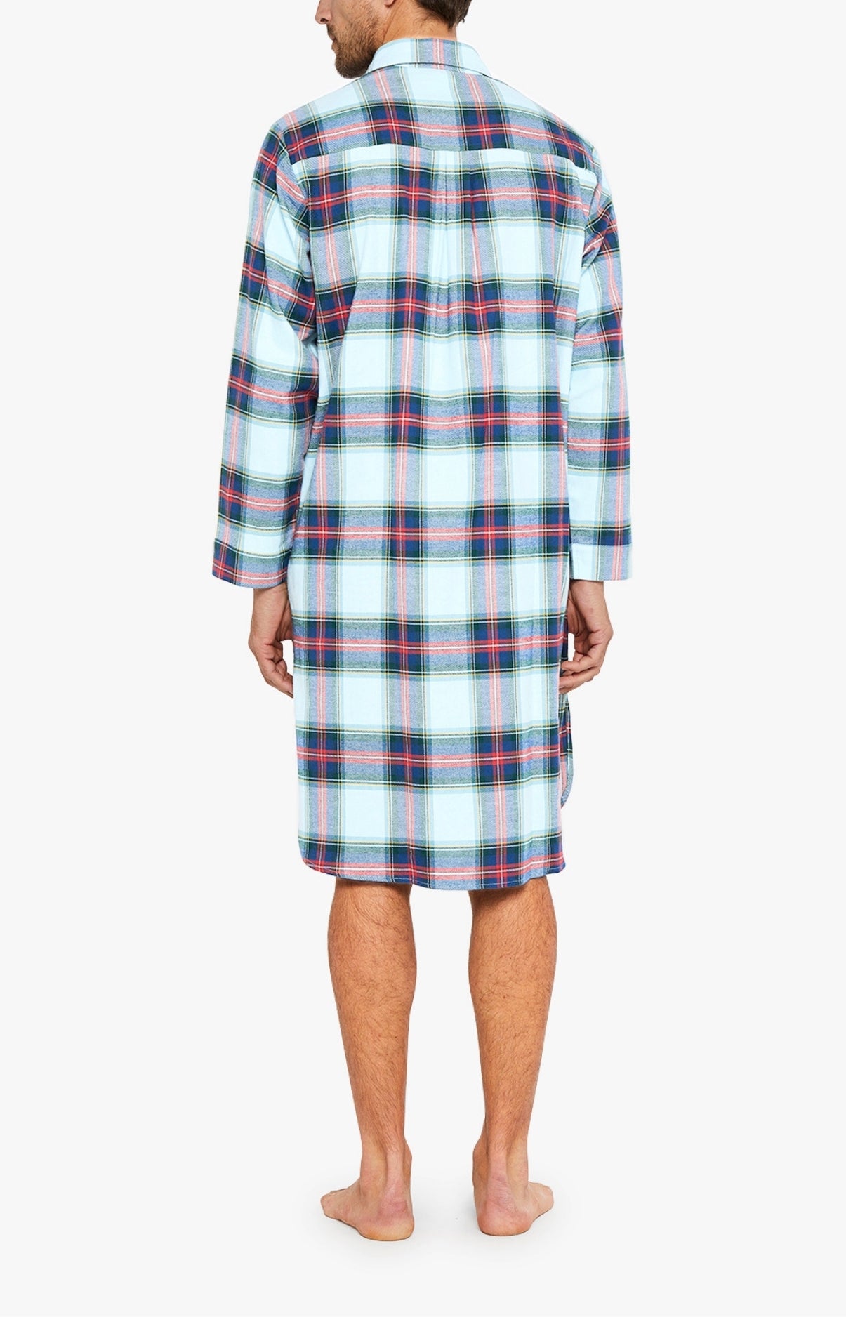 Chemise Grand-Père Logan Bleu 8