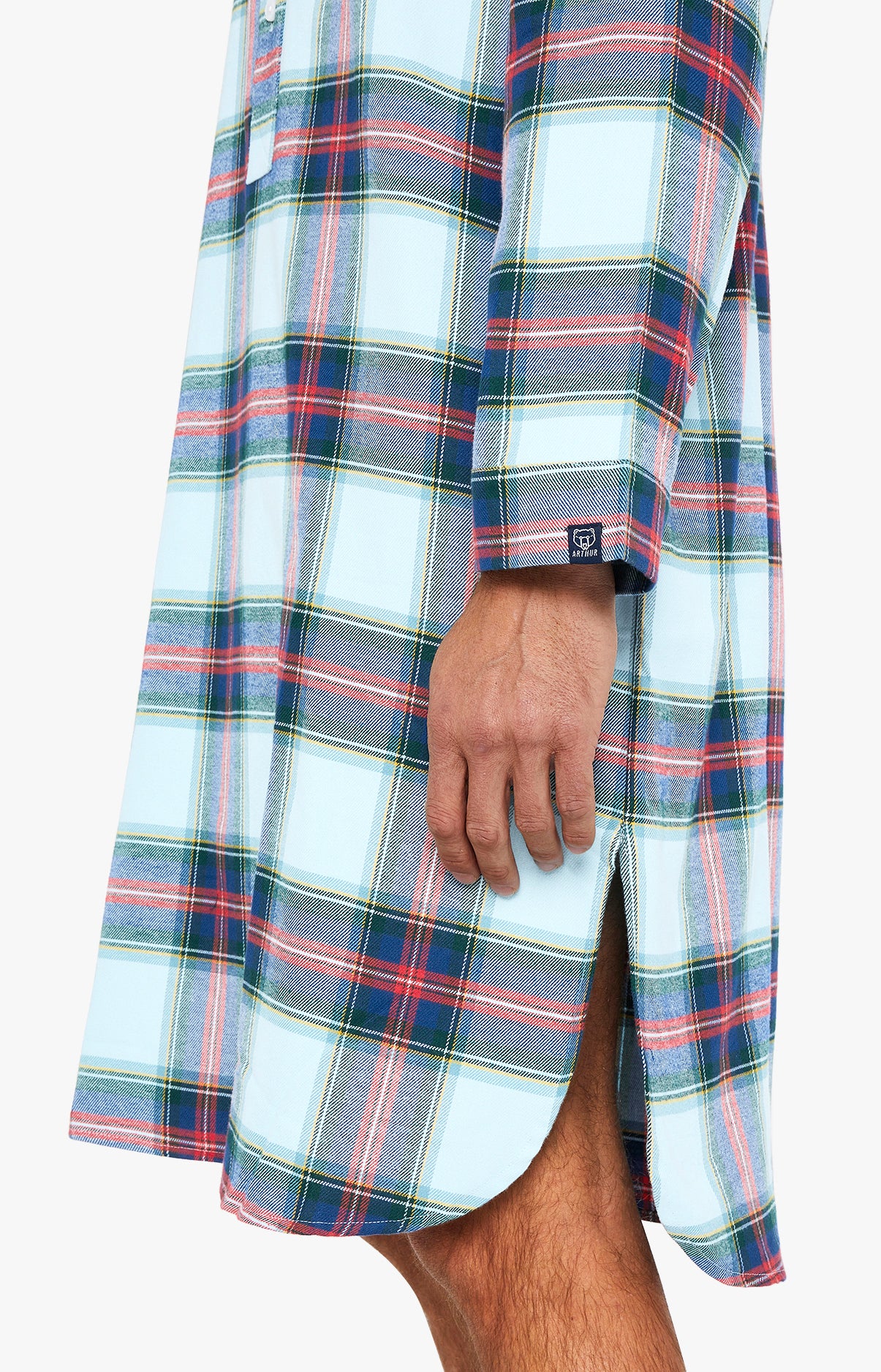 Chemise Grand-Père Logan Bleu 9