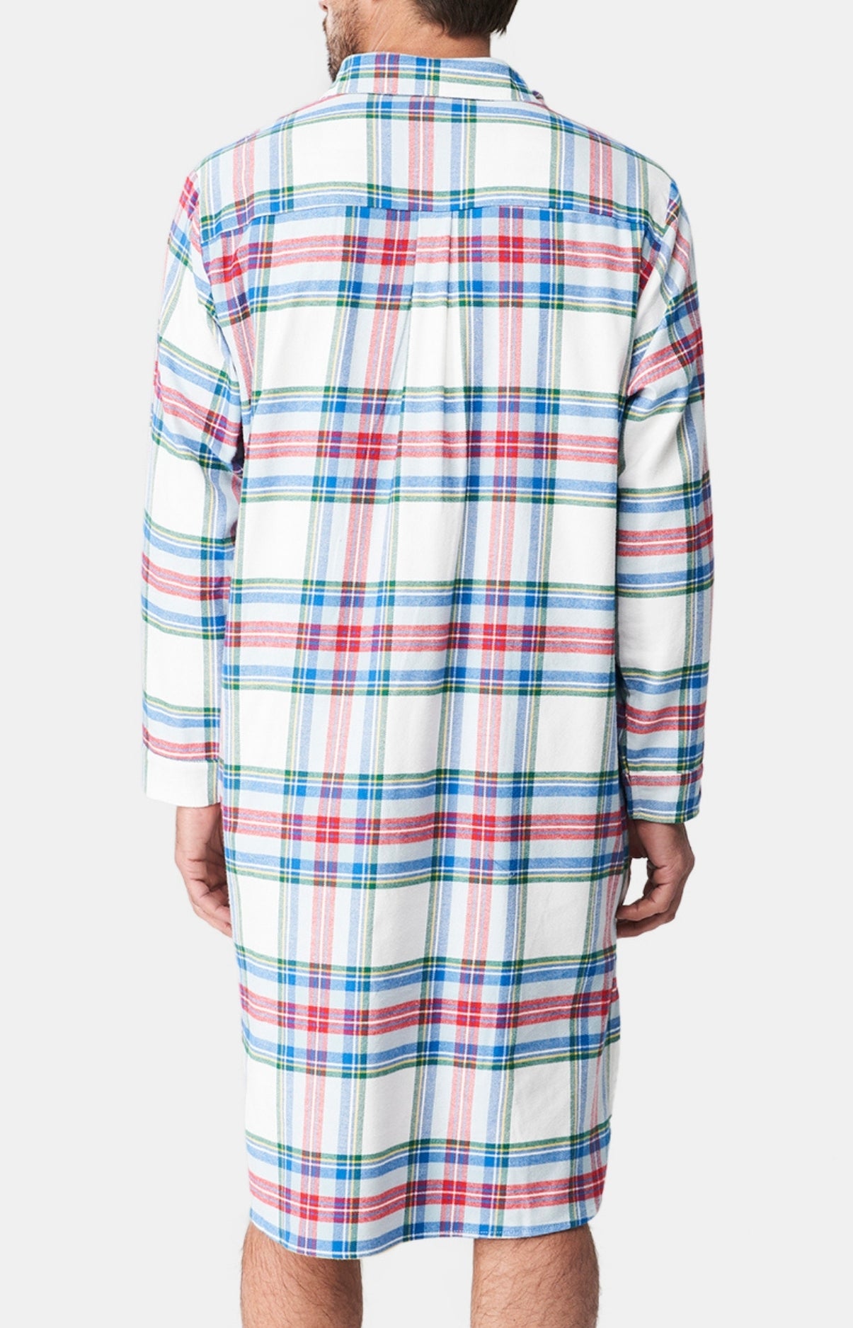 Chemise Grand-Père Femme Logan Blanc et Ivoire 6