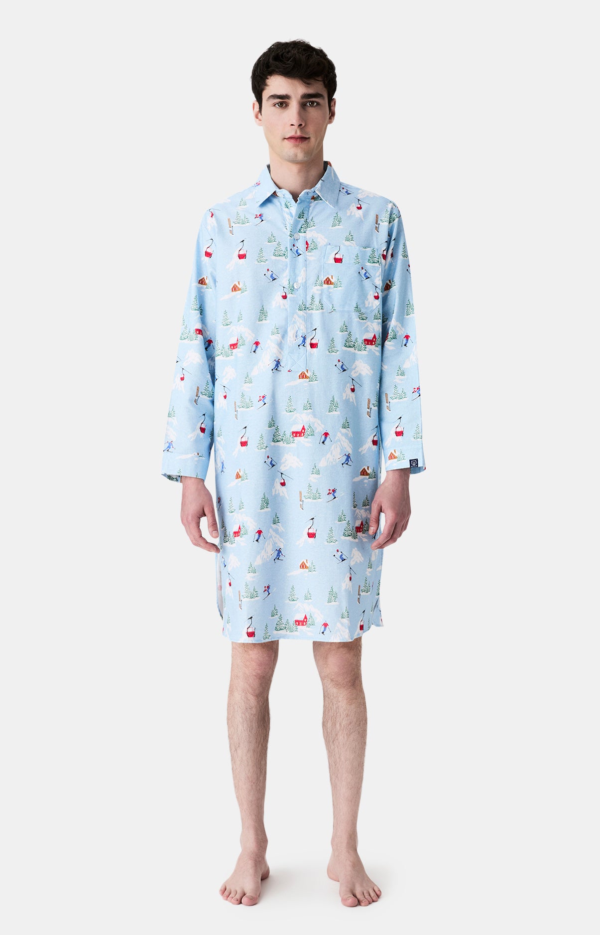 Chemises de nuit Homme Père Noël en altitude CIEL 1