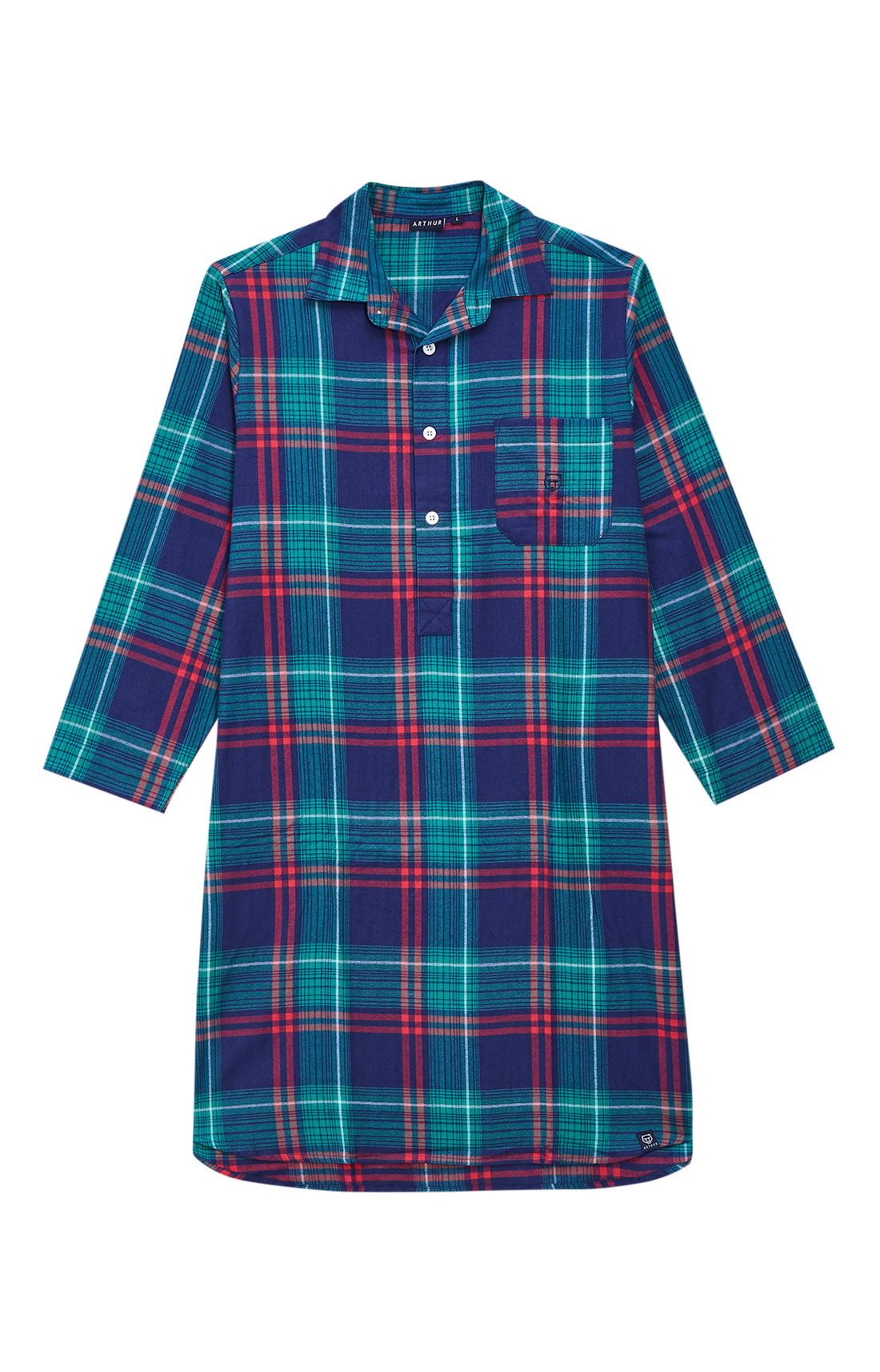 Chemises de nuit Homme Père Thomas MARINE 3