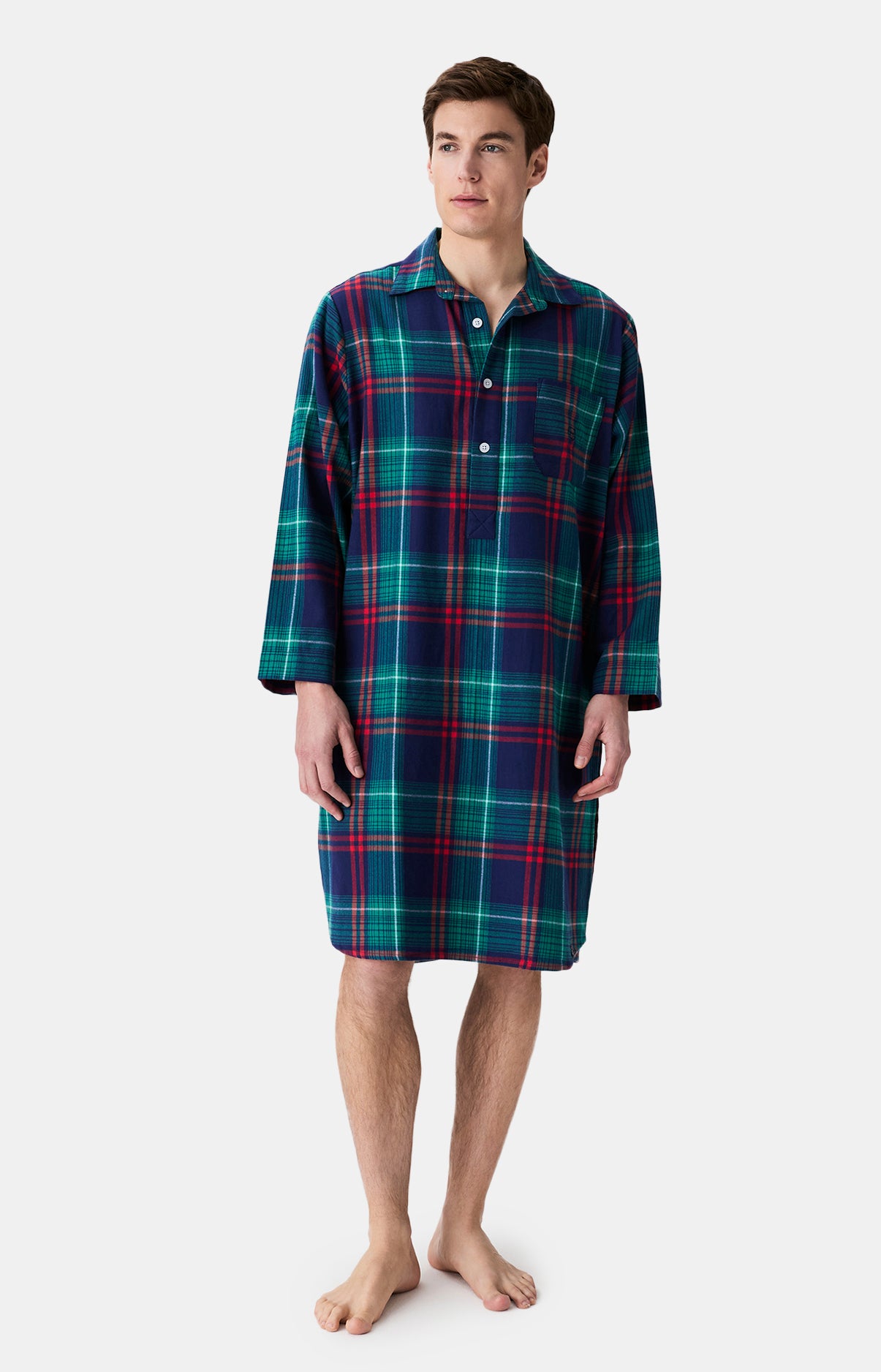 Chemises de nuit Homme Père Thomas MARINE 1
