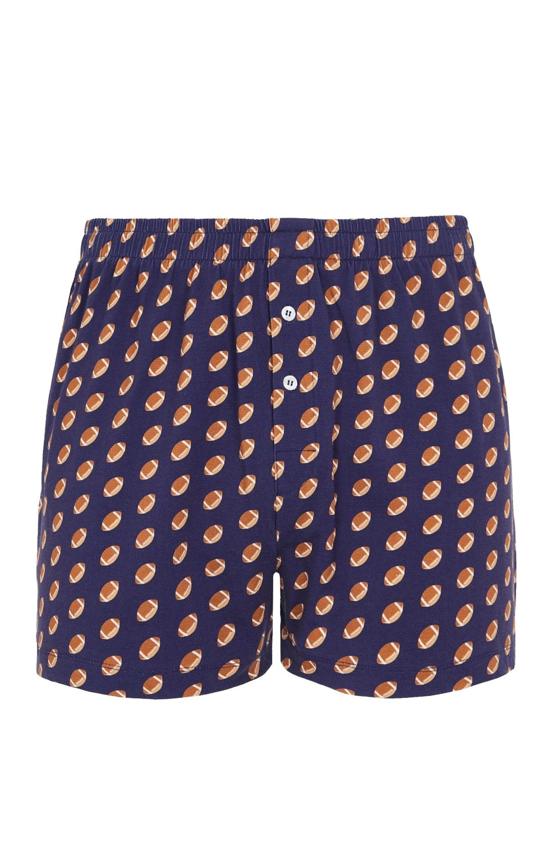 Caleçon de Nuit Homme Rugby Marine 3