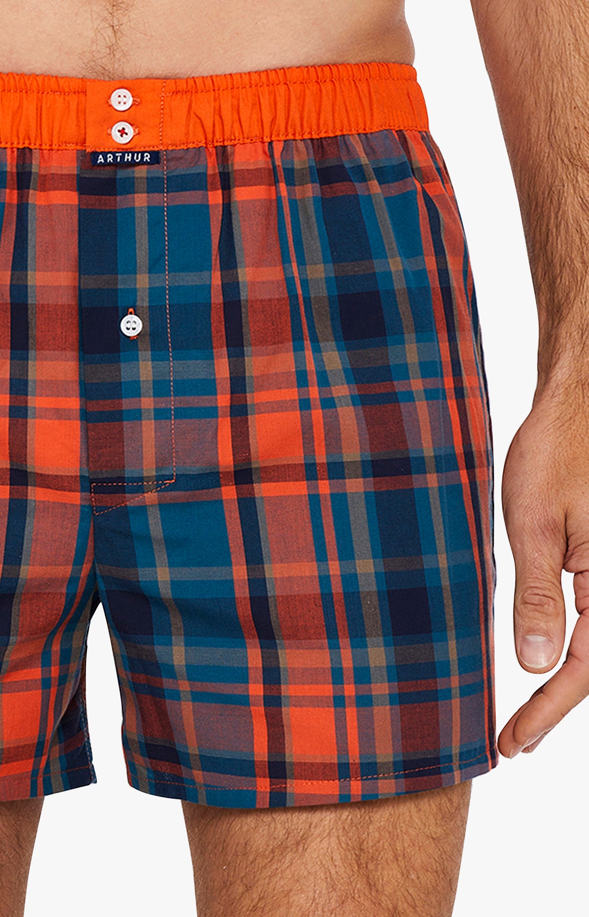 Caleçon avec suspensoir Homme Le Club n°1065 Multicolore 2
