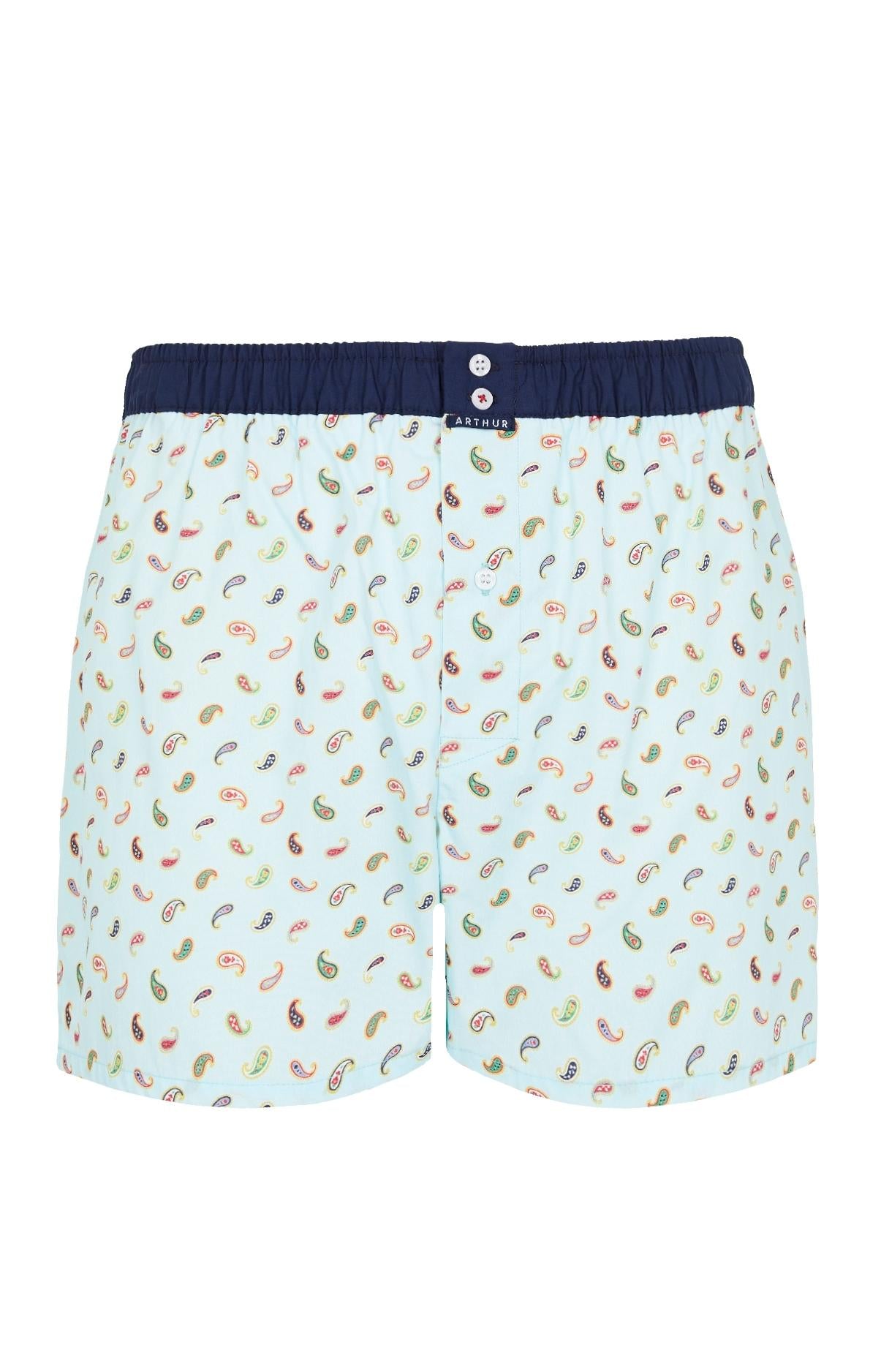 Caleçon avec suspensoir Homme Le Club n°1076 Bleu 3