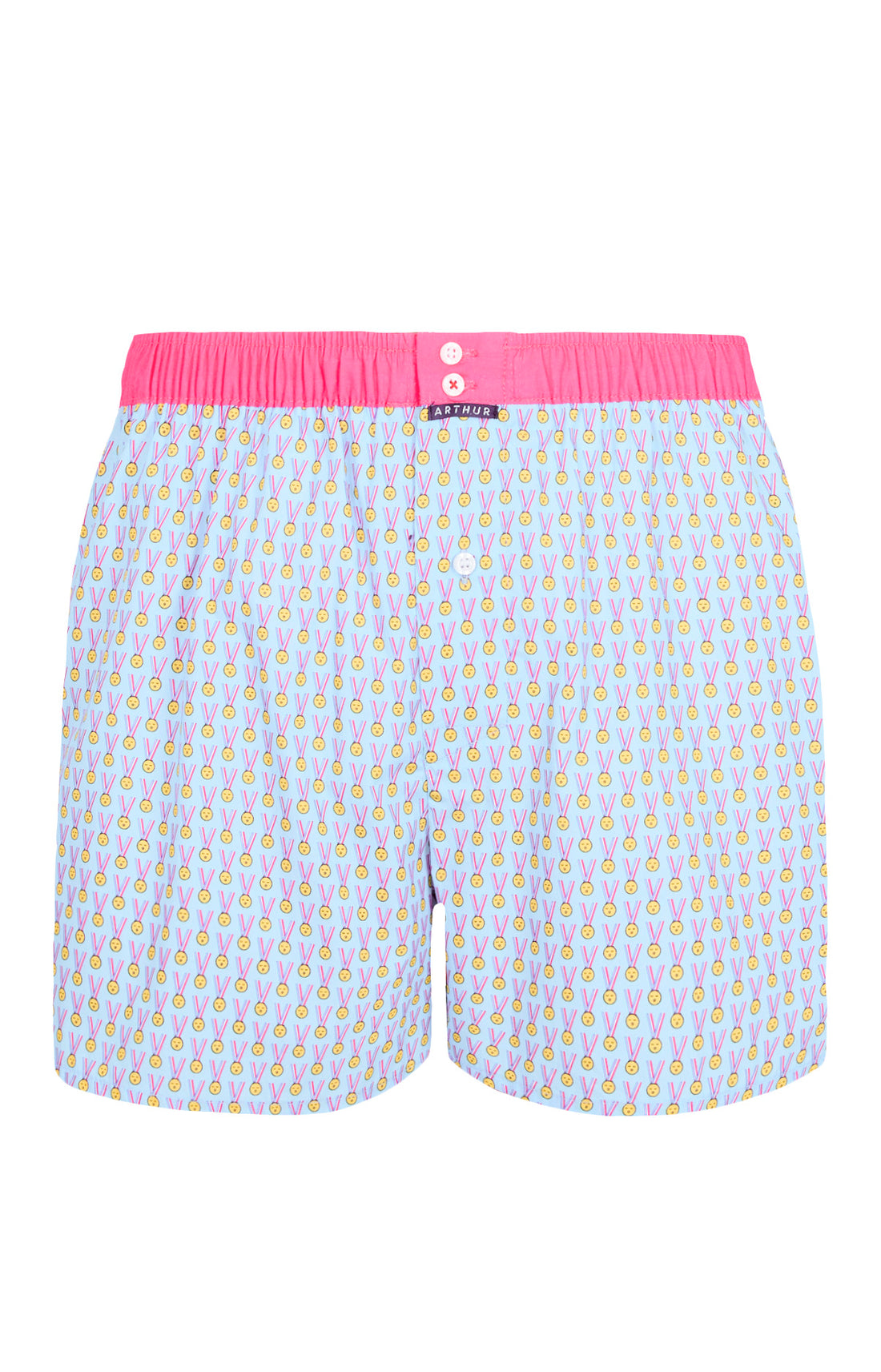 Caleçon avec suspensoir Homme Le Club n°1096 Bleu 3