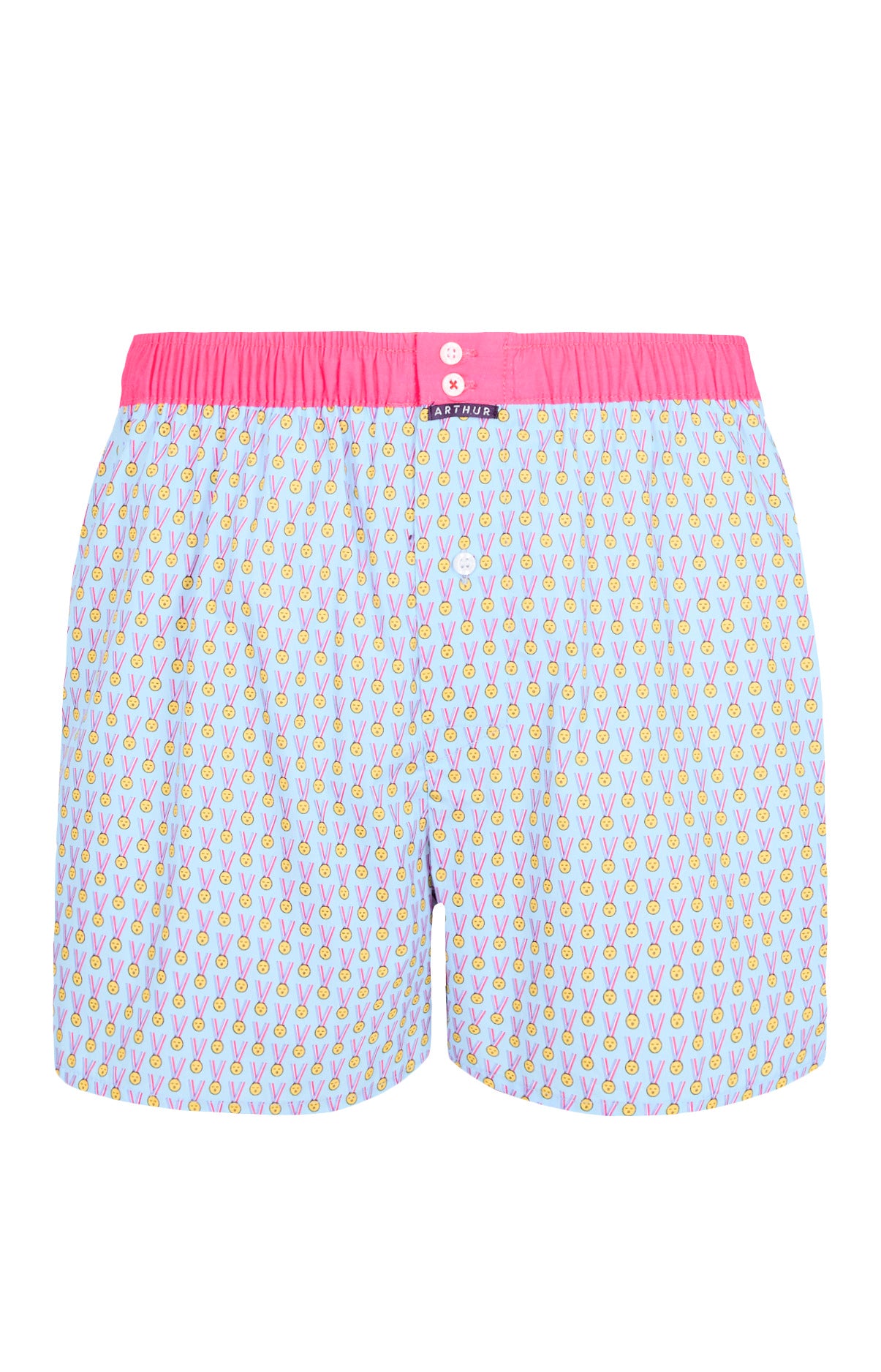 Caleçon avec suspensoir Homme Le Club n°1096 Bleu 3