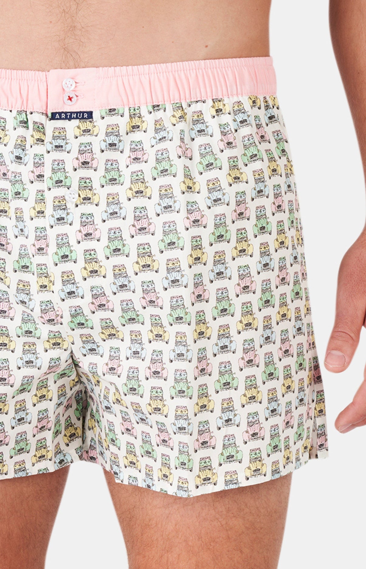 Caleçon avec suspensoir Homme Le Club n°1098 Multicolore 2
