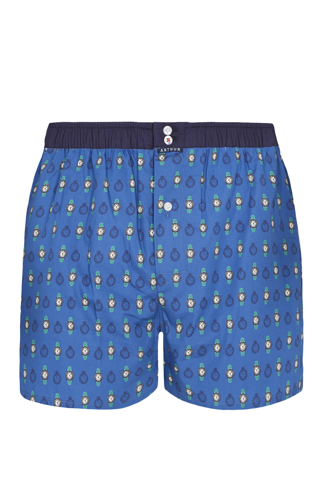 Caleçon avec suspensoir Homme Le Club n°1116 Bleu 3