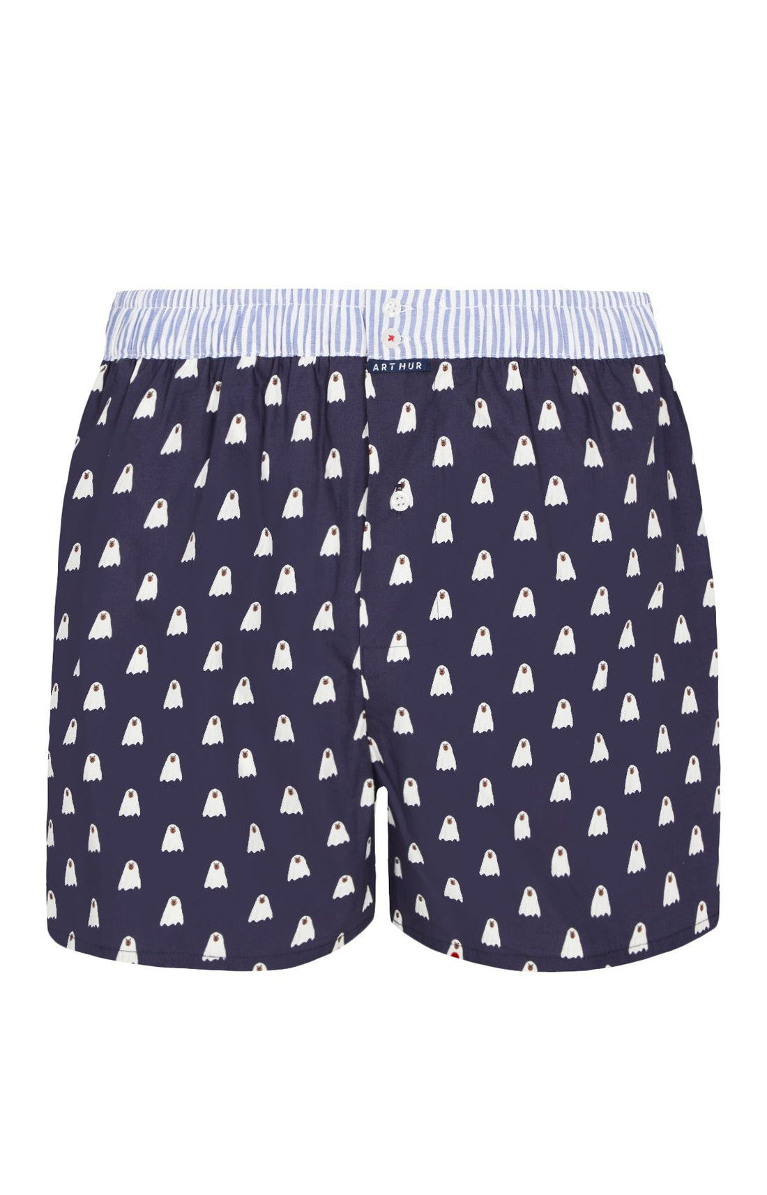 Caleçon avec suspensoir Homme Le Club n°1122 Marine 3