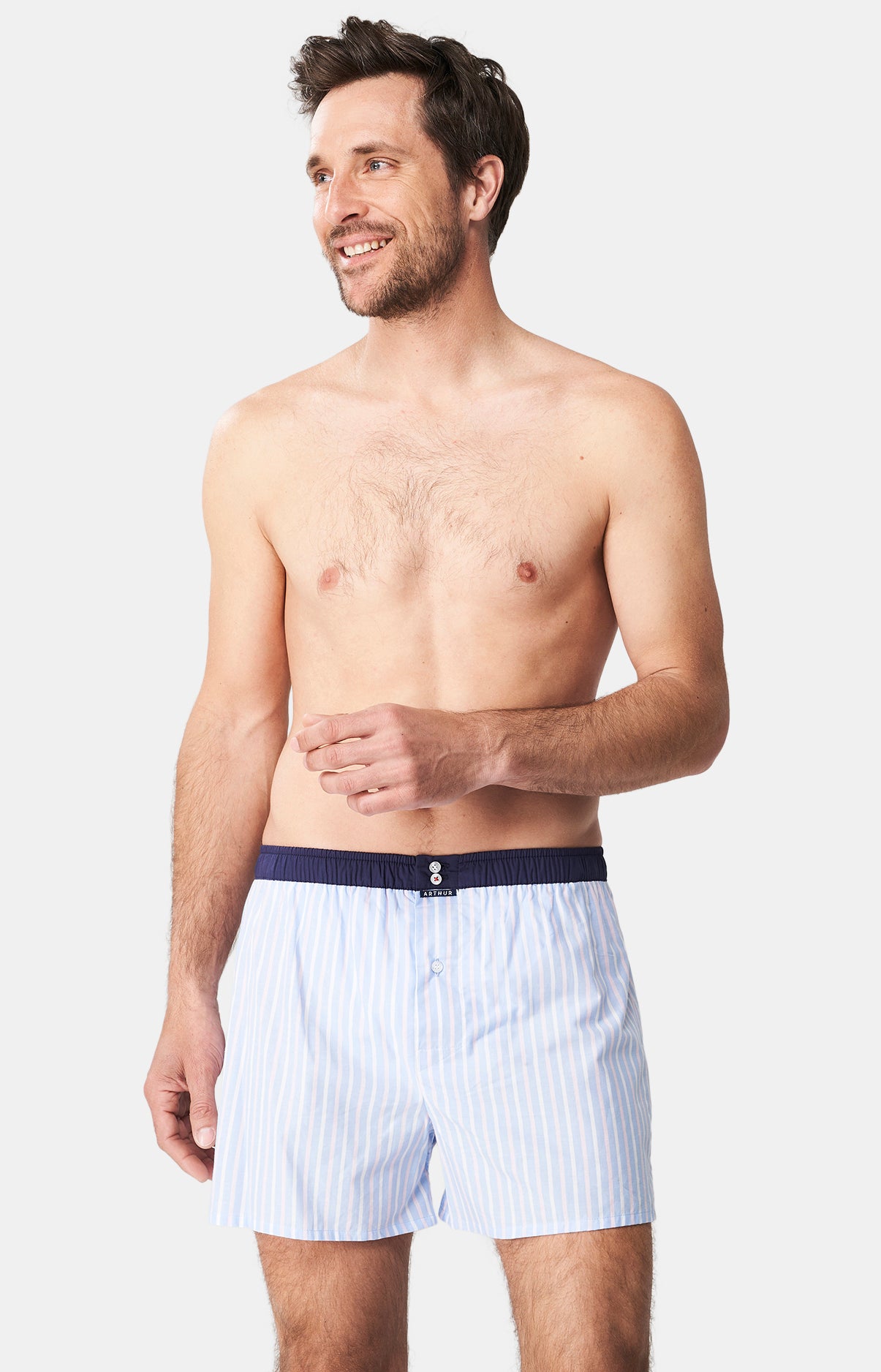 Caleçon avec suspensoir Homme Le Club n°1139 Bleu 1