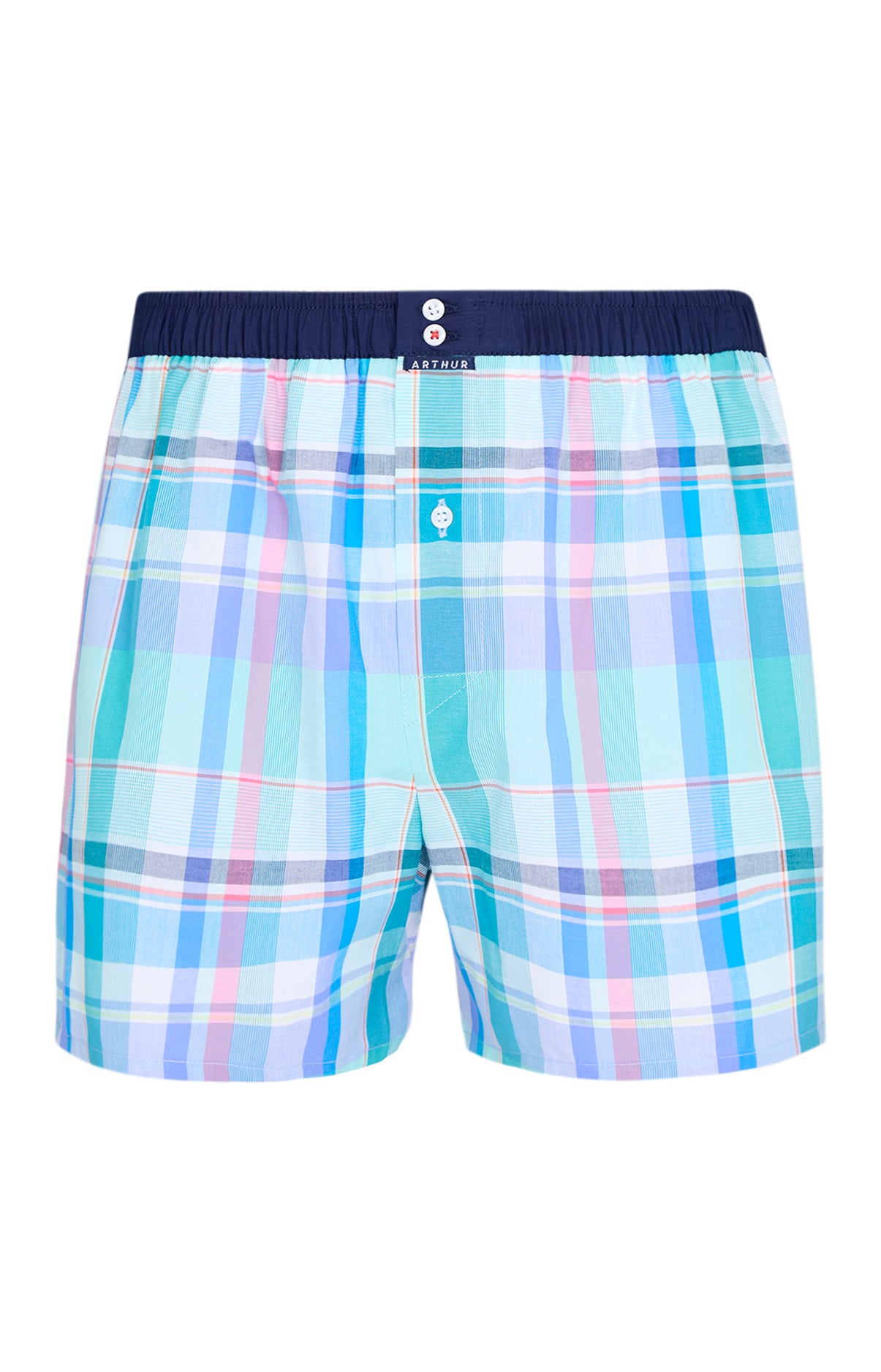 Caleçon avec suspensoir Homme n°1157 Vert et Multicolore 3