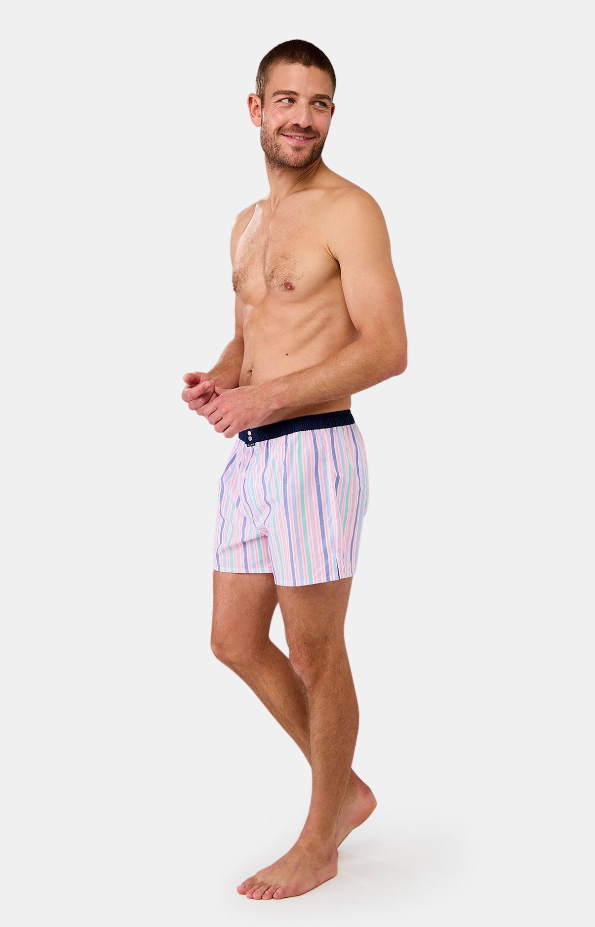 Caleçon avec suspensoir Homme n°1159 Multicolore 4