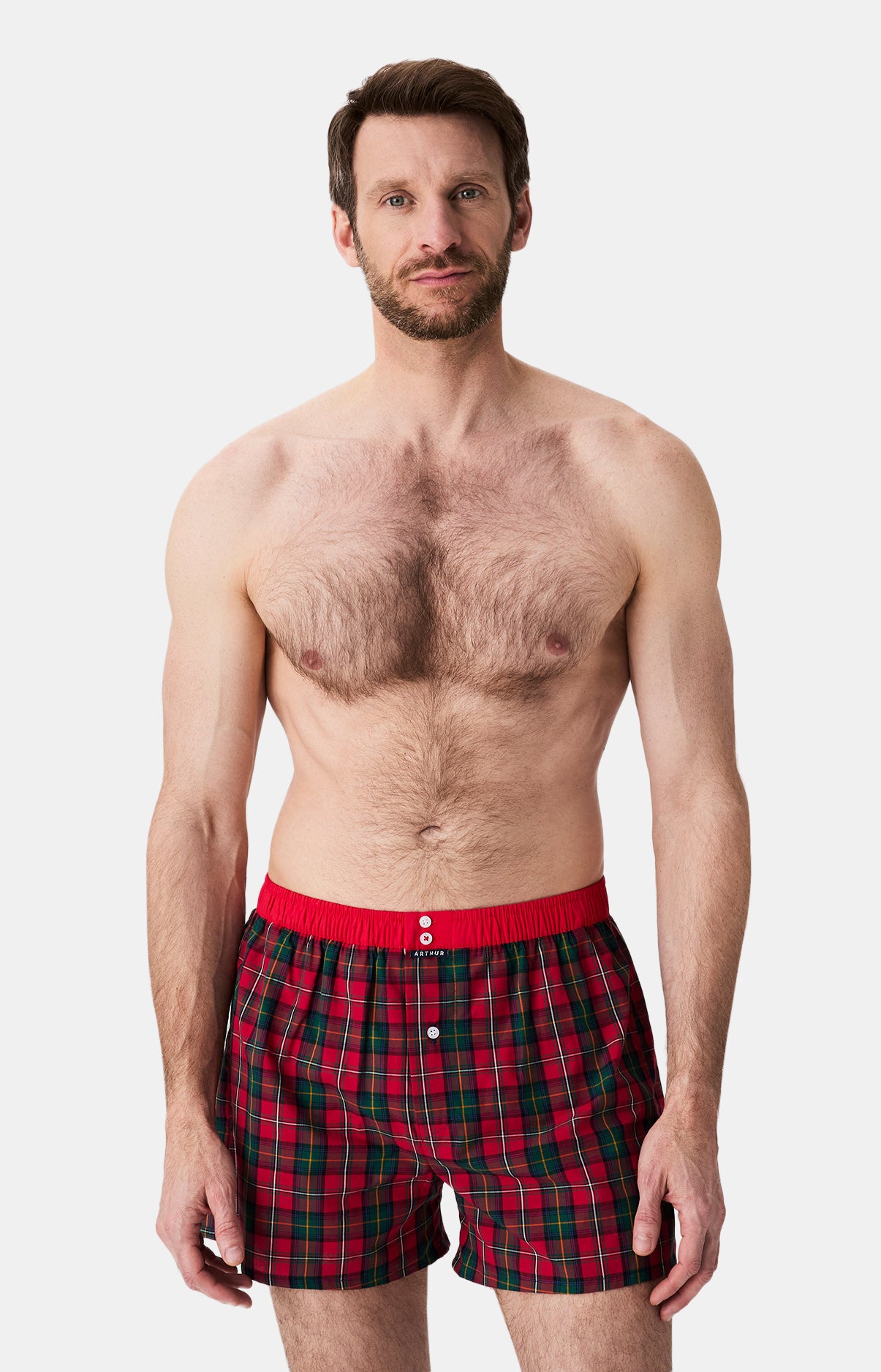 Caleçons avec suspensoir Le Club n°1177 ROUGE 1