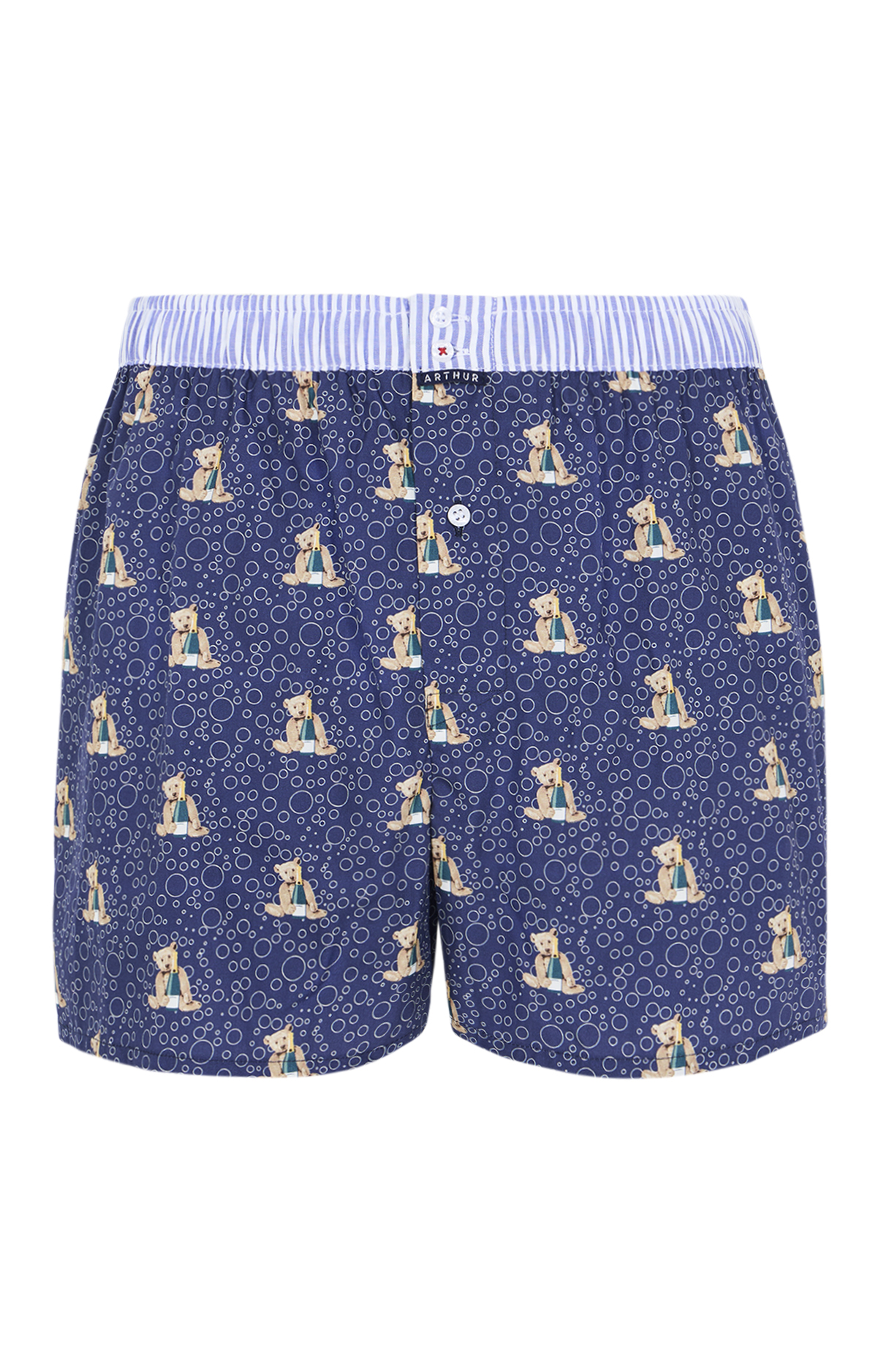 Caleçons avec suspensoir Le Club n°1184 MARINE 3