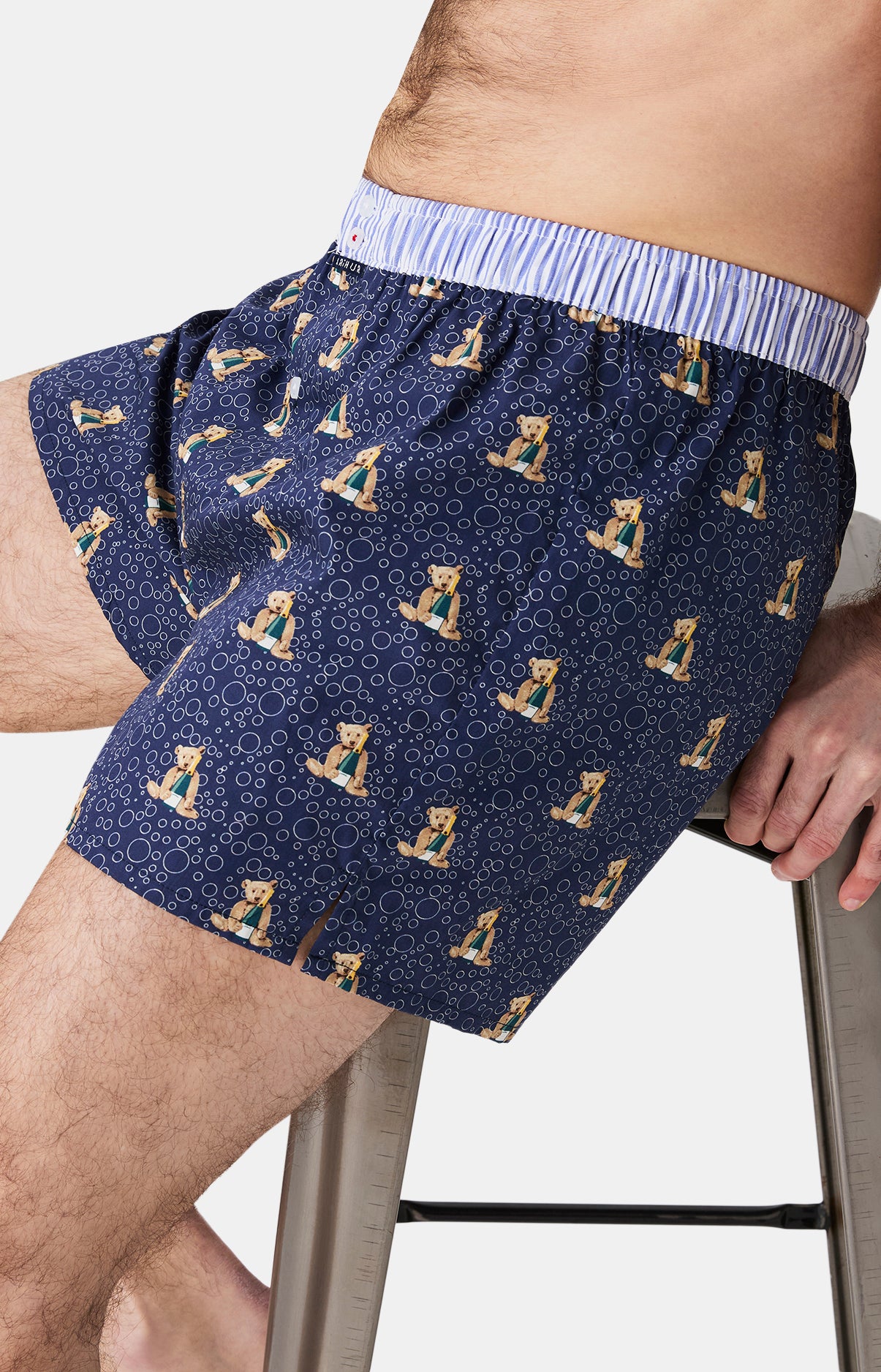 Caleçons avec suspensoir Le Club n°1184 MARINE 6