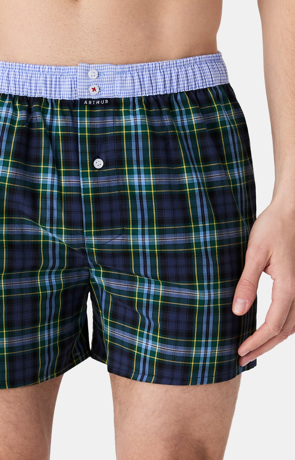 Caleçons avec suspensoir Le Club n°1187 NAVY 2