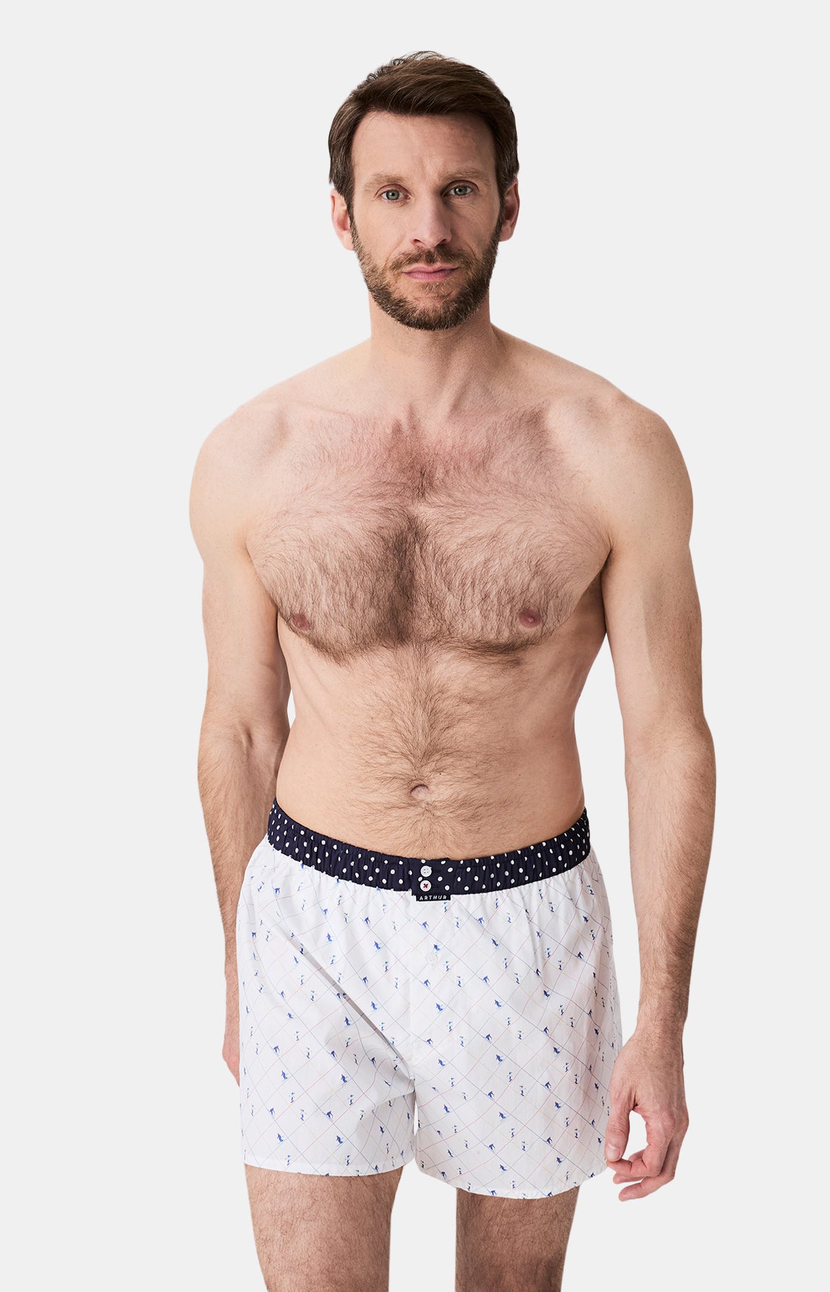 Caleçons avec suspensoir Le Club n°1190 BLANC 1