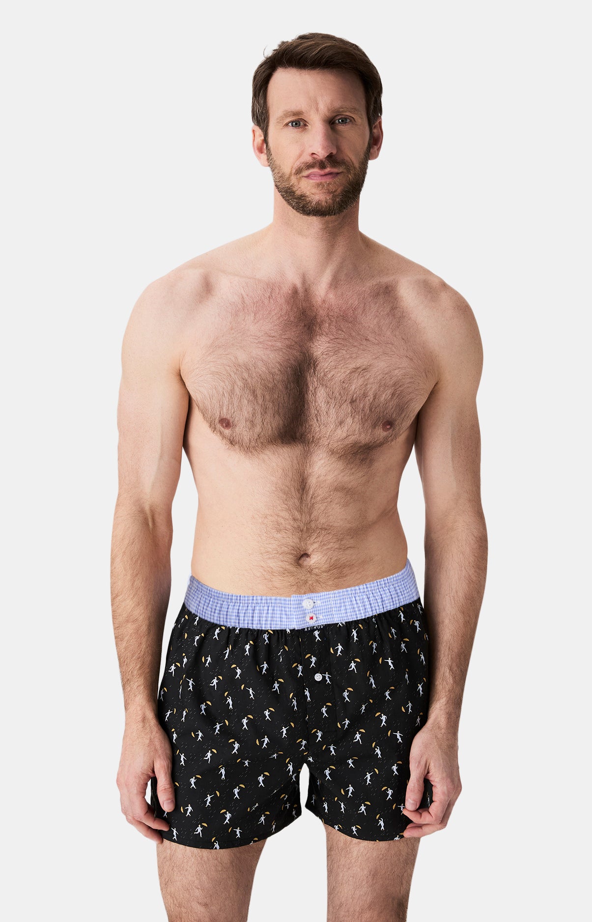 Caleçons avec suspensoir Le Club n°1191 NOIR 1