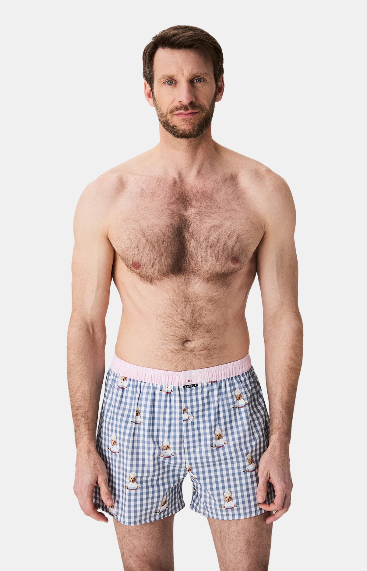 Caleçons avec suspensoir Le Club n°1199 GRIS 1