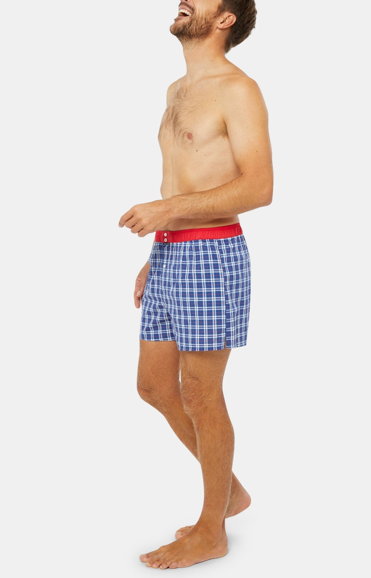 Caleçon avec suspensoir Homme Le Club n°1027 Marine 5