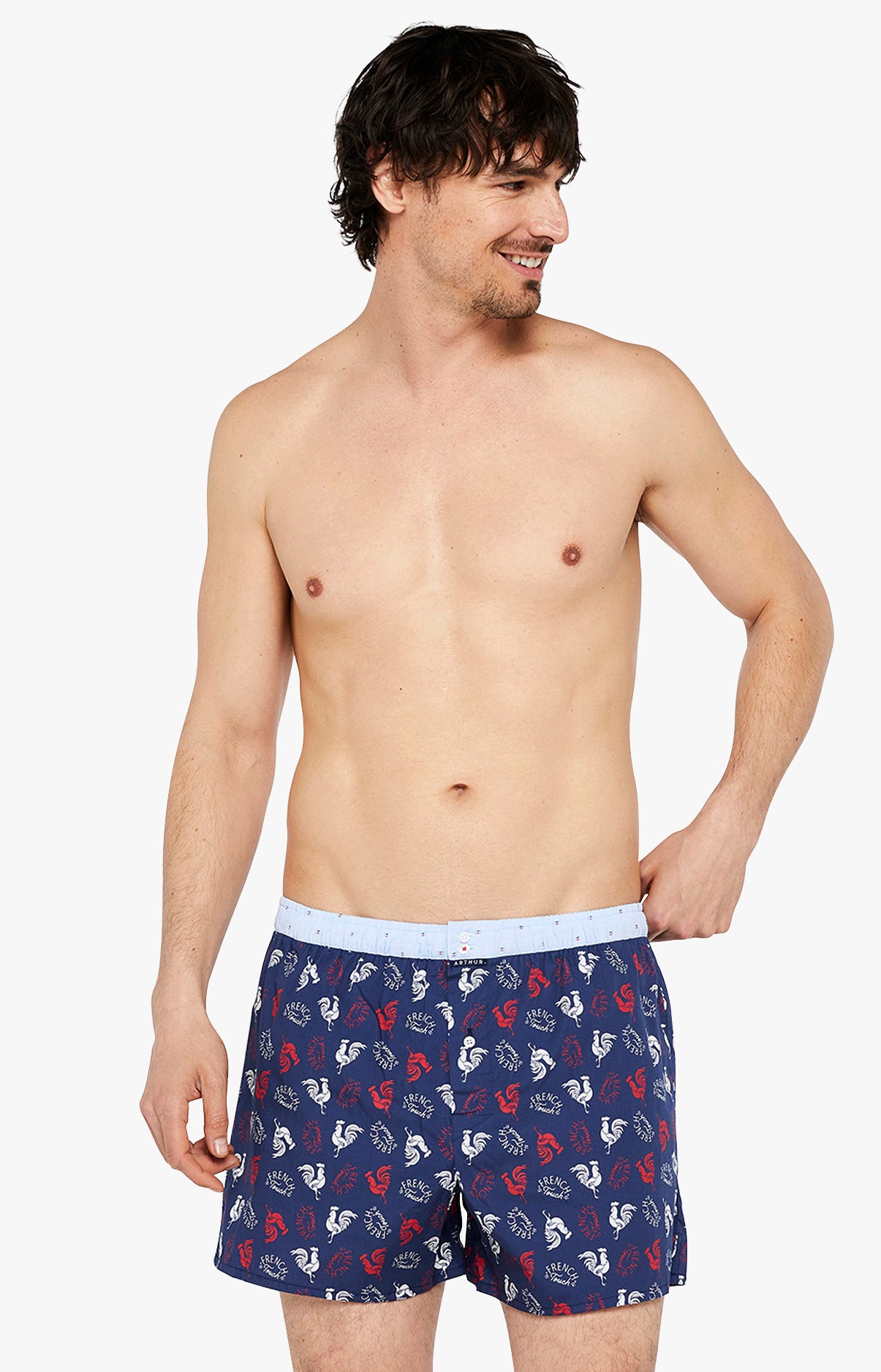 Caleçon avec suspensoir Homme Le Club n°815 Marine 1