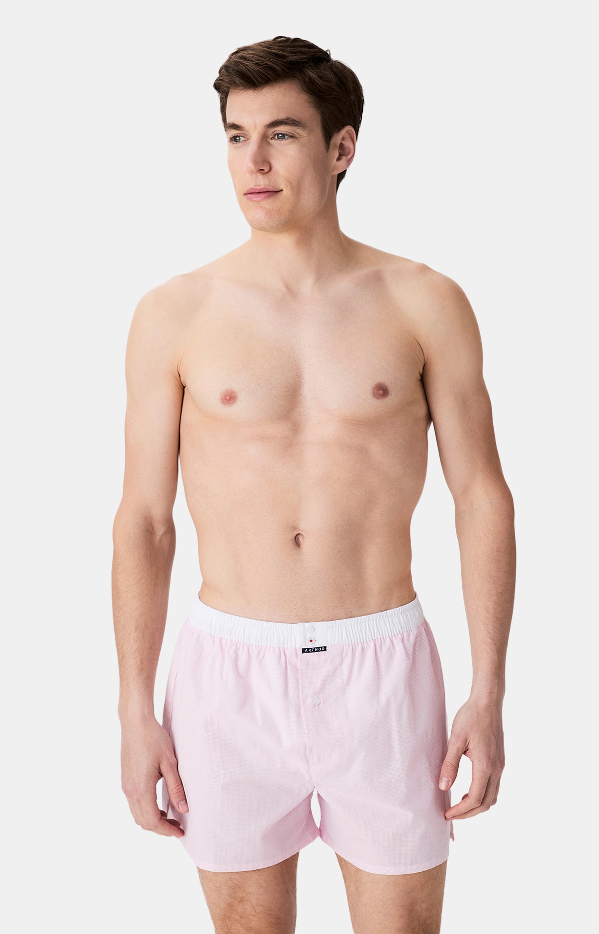 Caleçon avec suspensoir Homme Rose Permanent 5