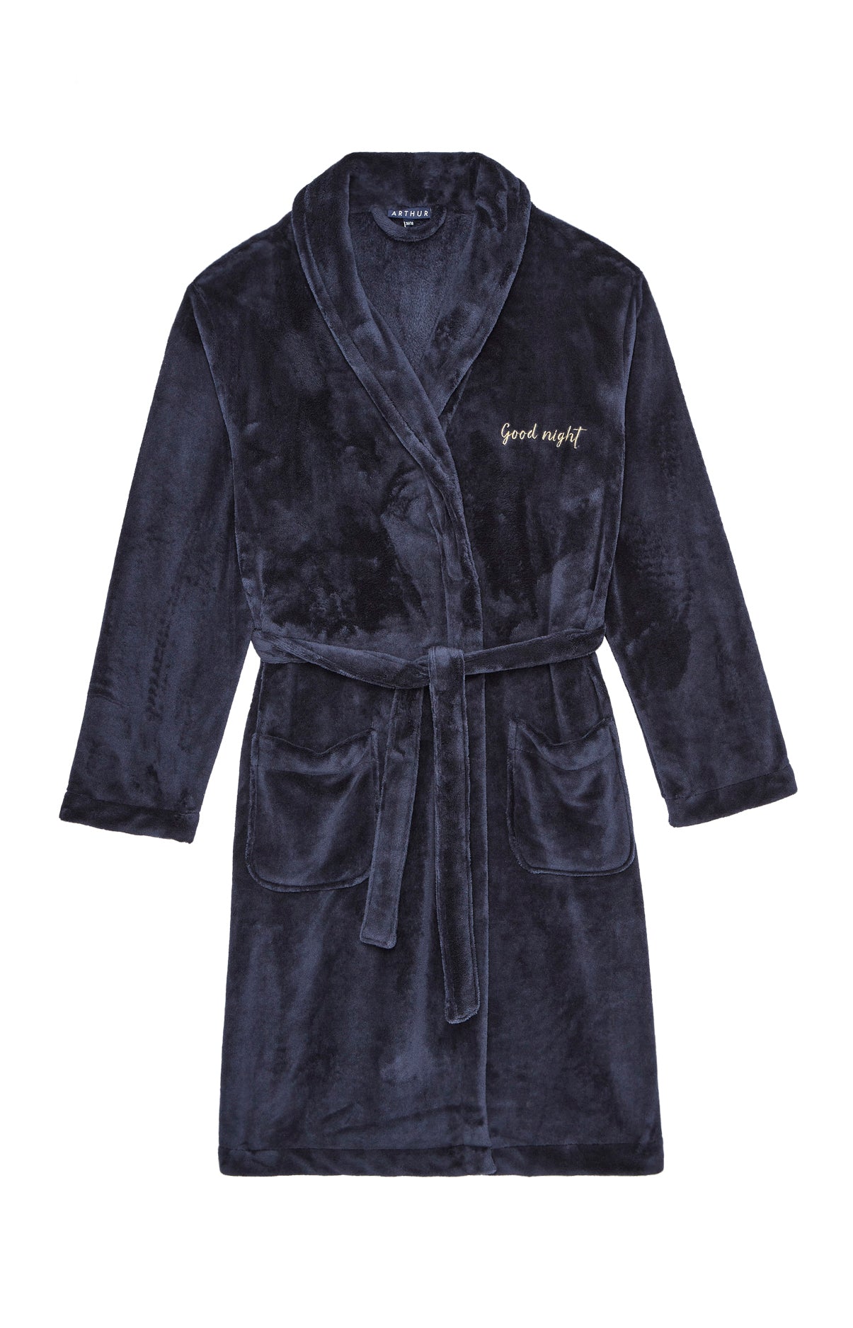 Robe de Chambre Femme polaire Marine 7